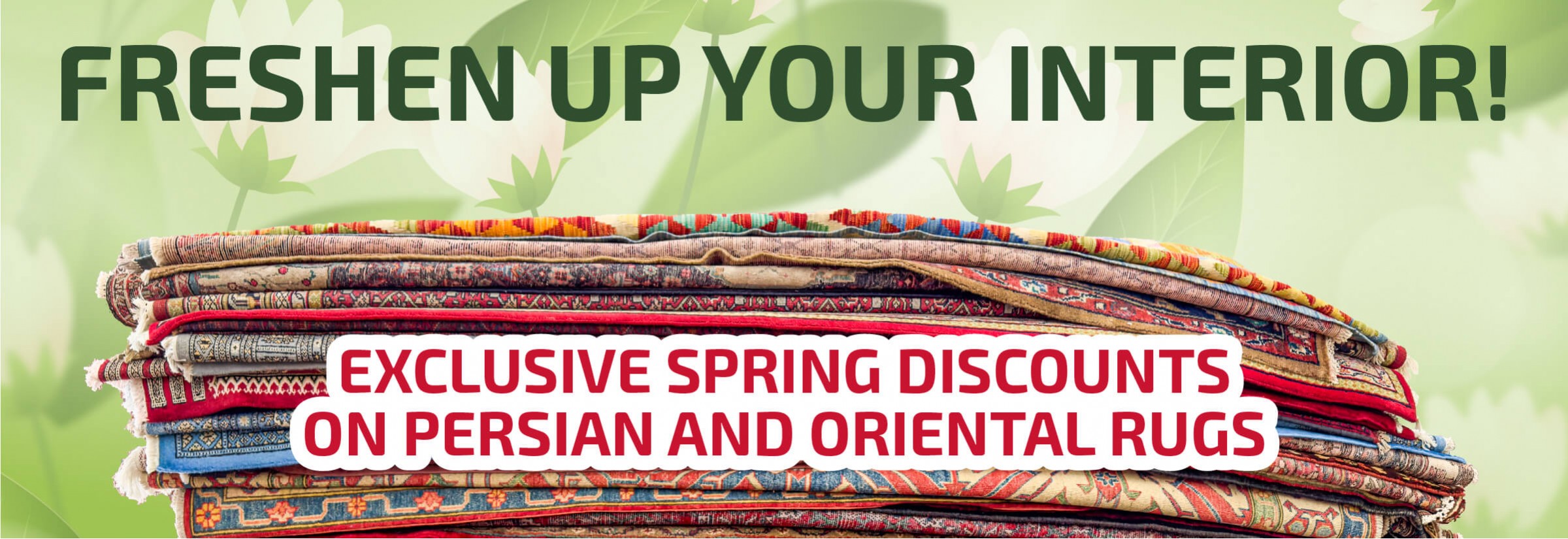 FRESHEN UP YOUR INTERIOR