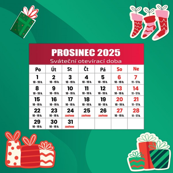 Vanocni oteviraci doba