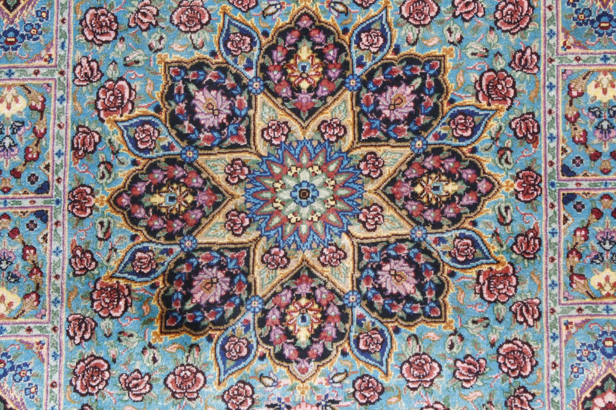 Perský koberec Qom Hedvábí Royal