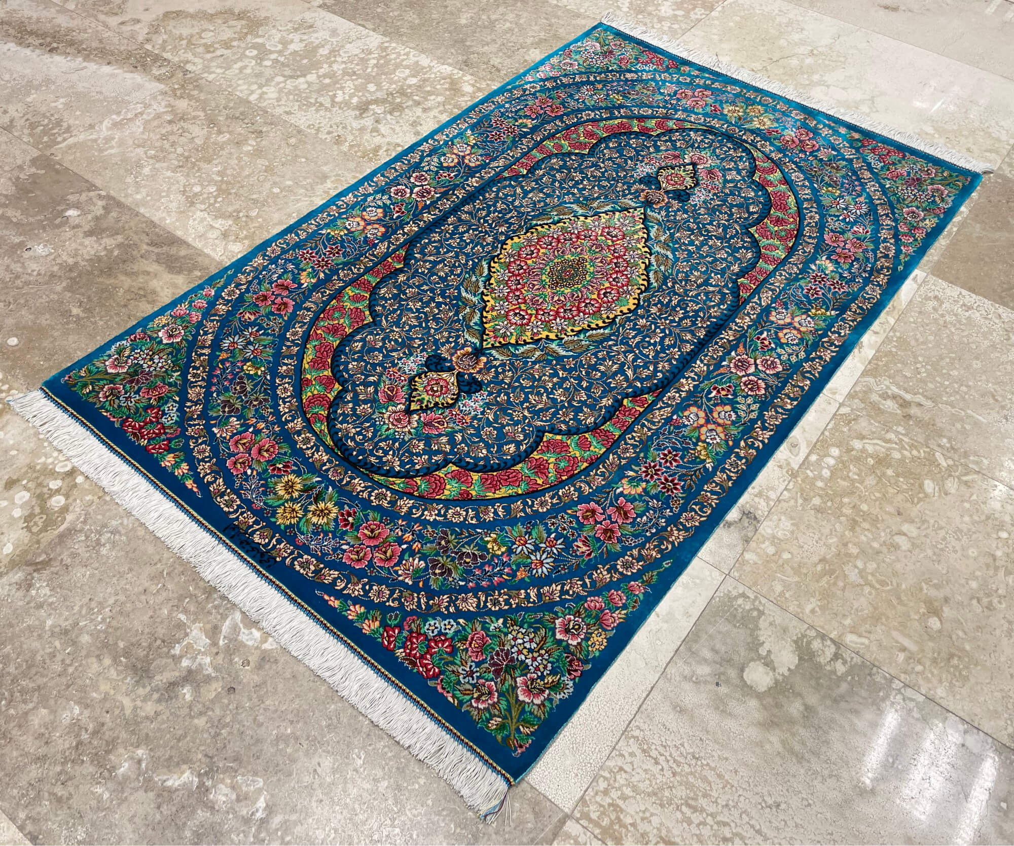 Persian rug Ghom Silk Royal