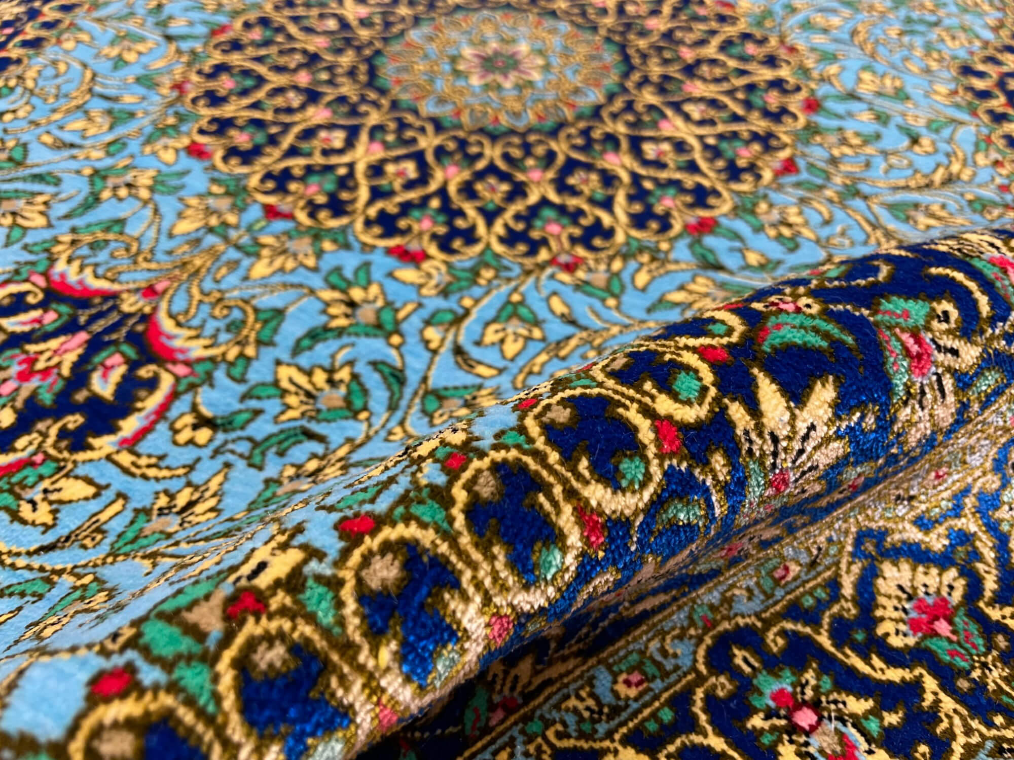 Persian rug Ghom Silk Royal