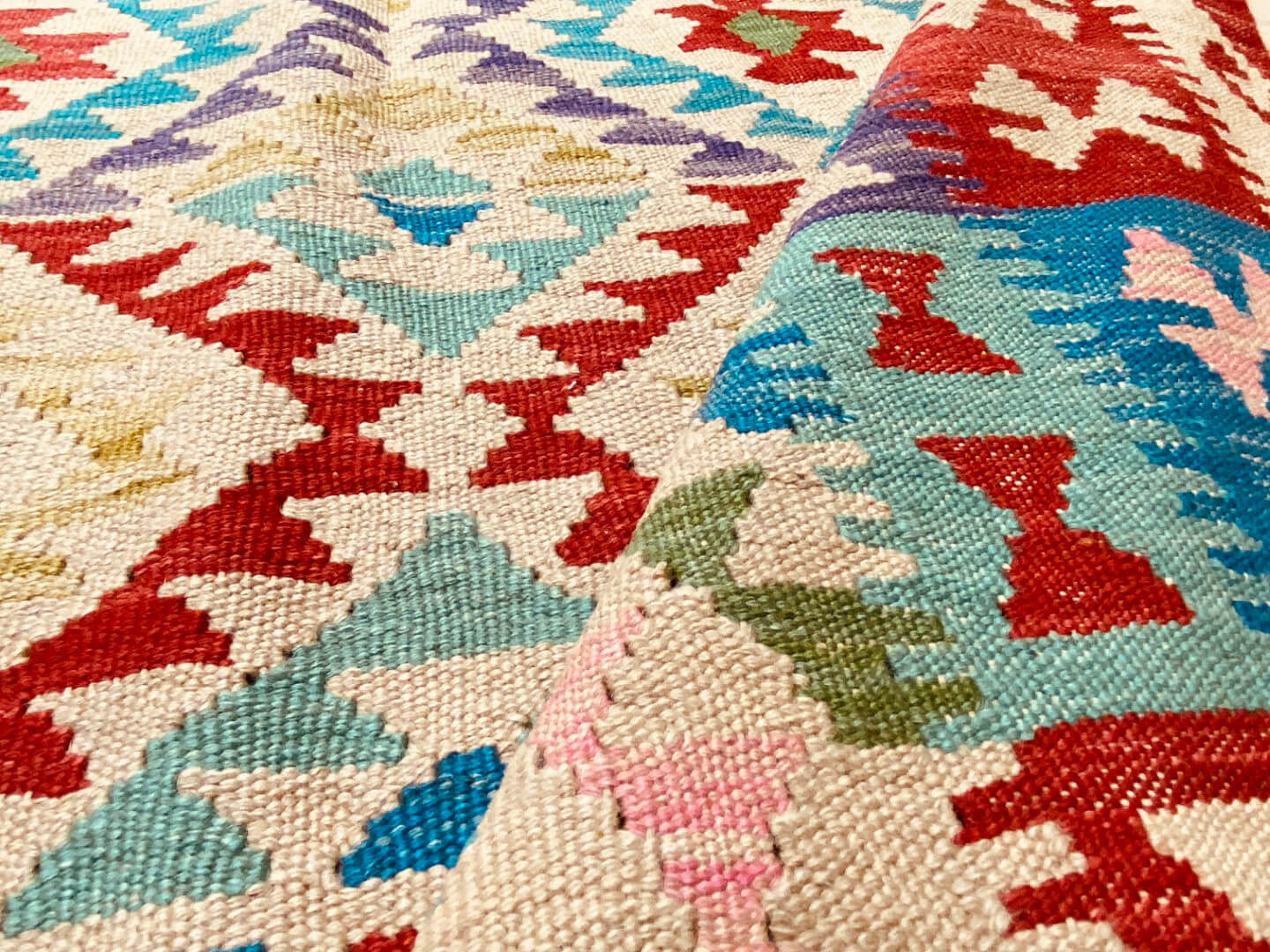 Oriental rug Kelim Waziri