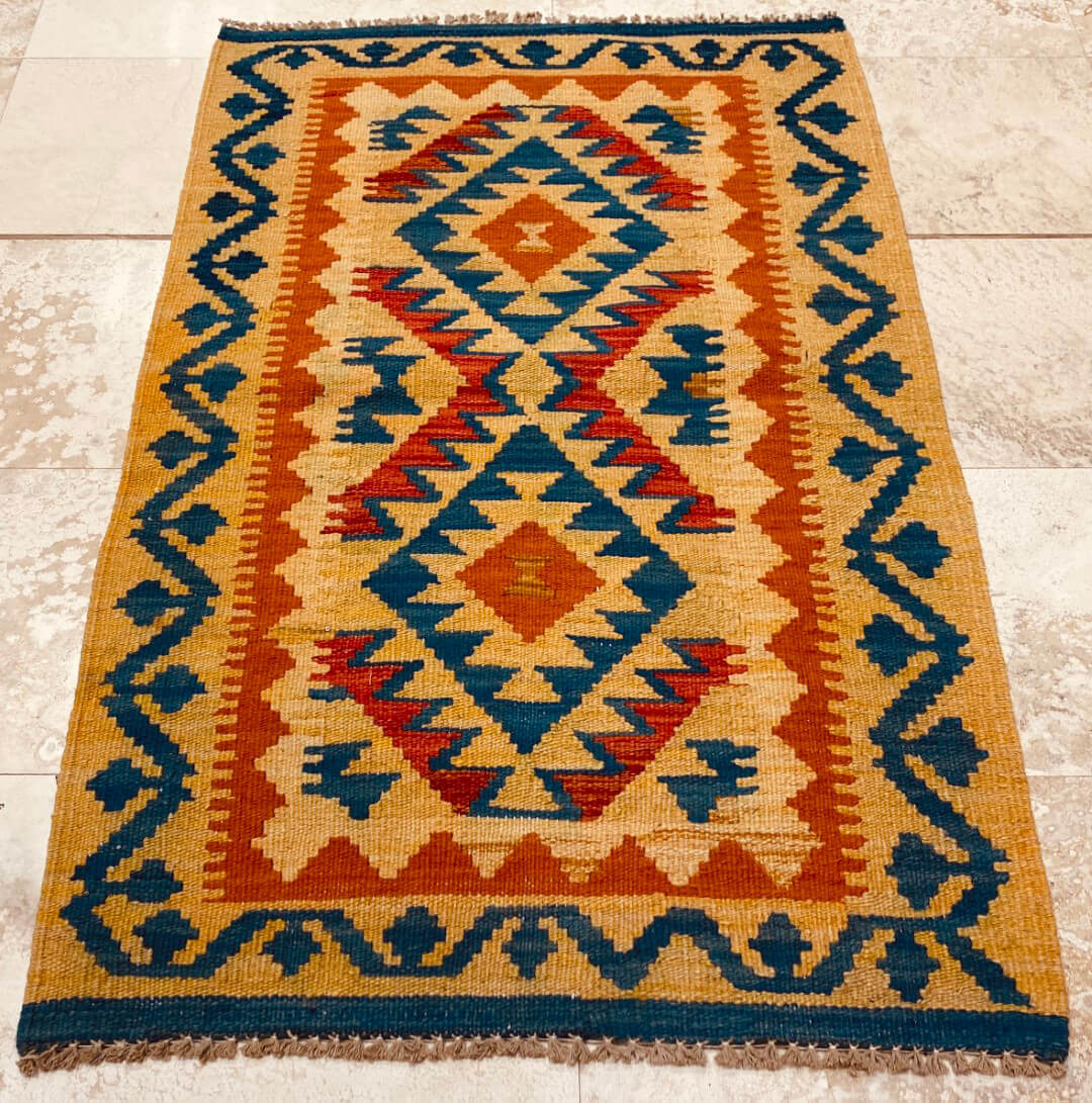 Oriental rug Kelim Waziri