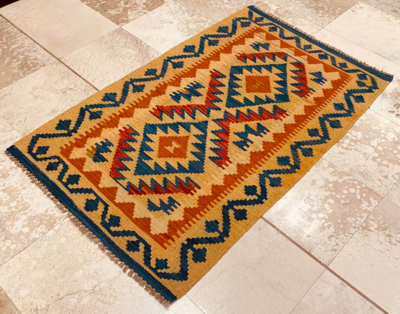 Oriental rug Kelim Waziri