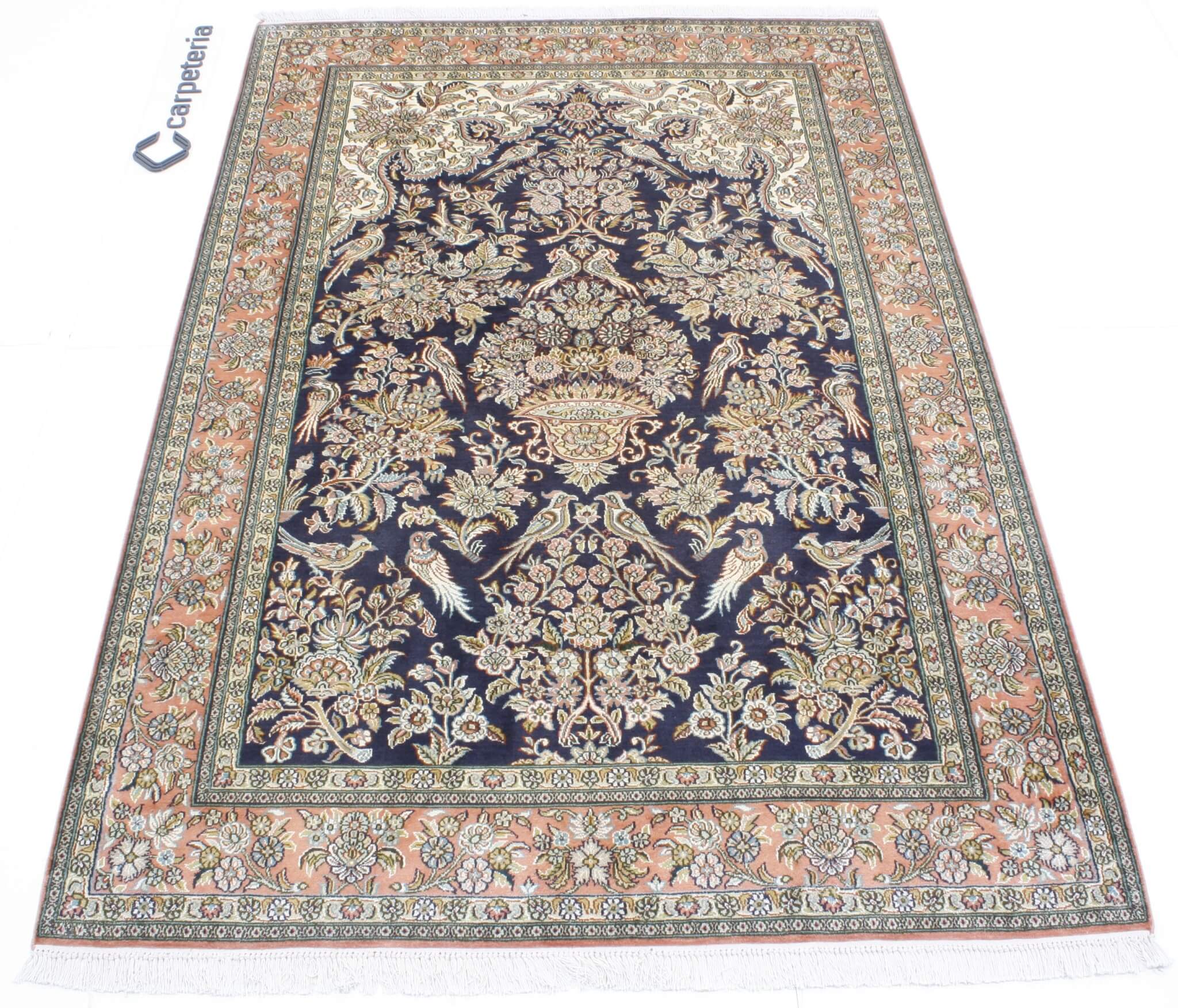 Orientální koberec Kašmír hedvábí Exkluziv