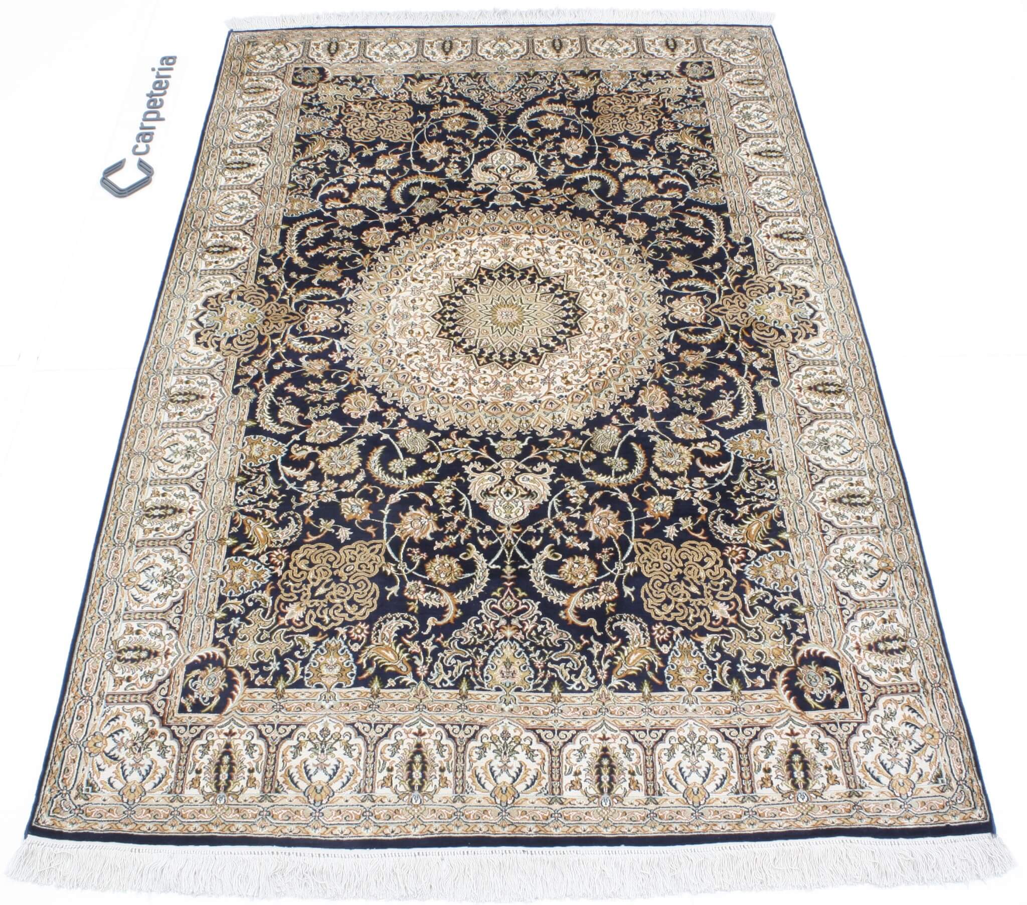 Orientální koberec Kašmír hedvábí/hedvábí Royal