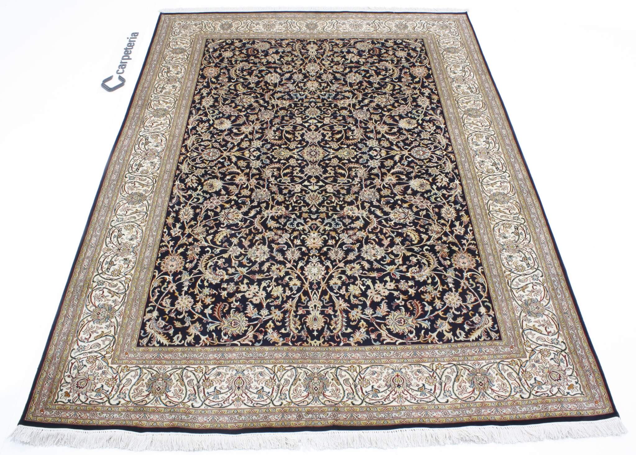 Orientální koberec Kašmír hedvábí/hedvábí Royal