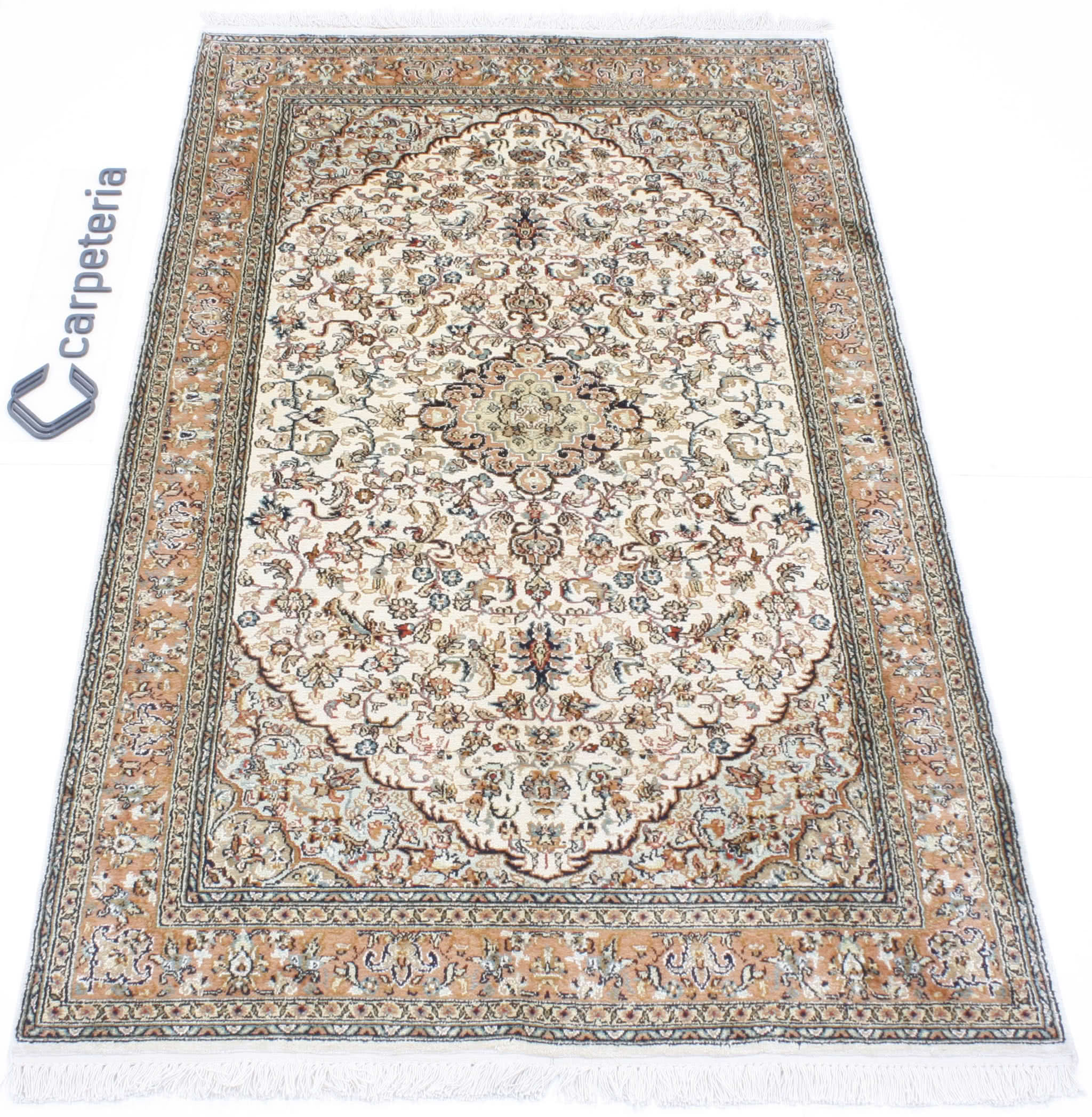 Orientální koberec Kašmír hedvábí Exkluziv