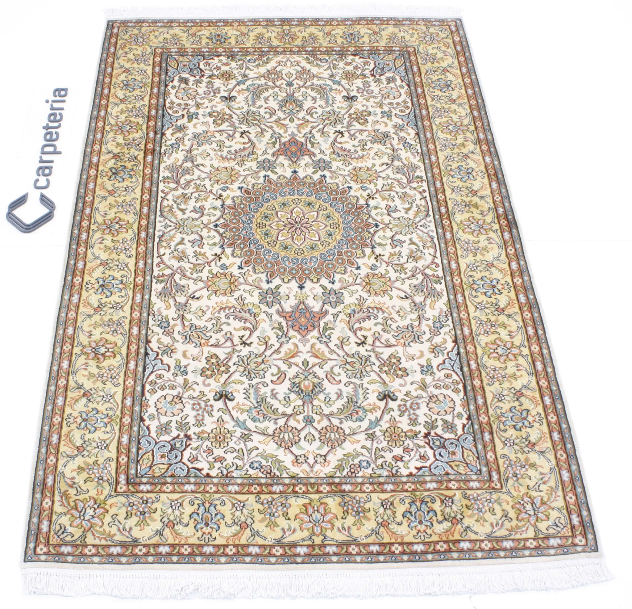 Orientální koberec Kašmír hedvábí Exkluziv