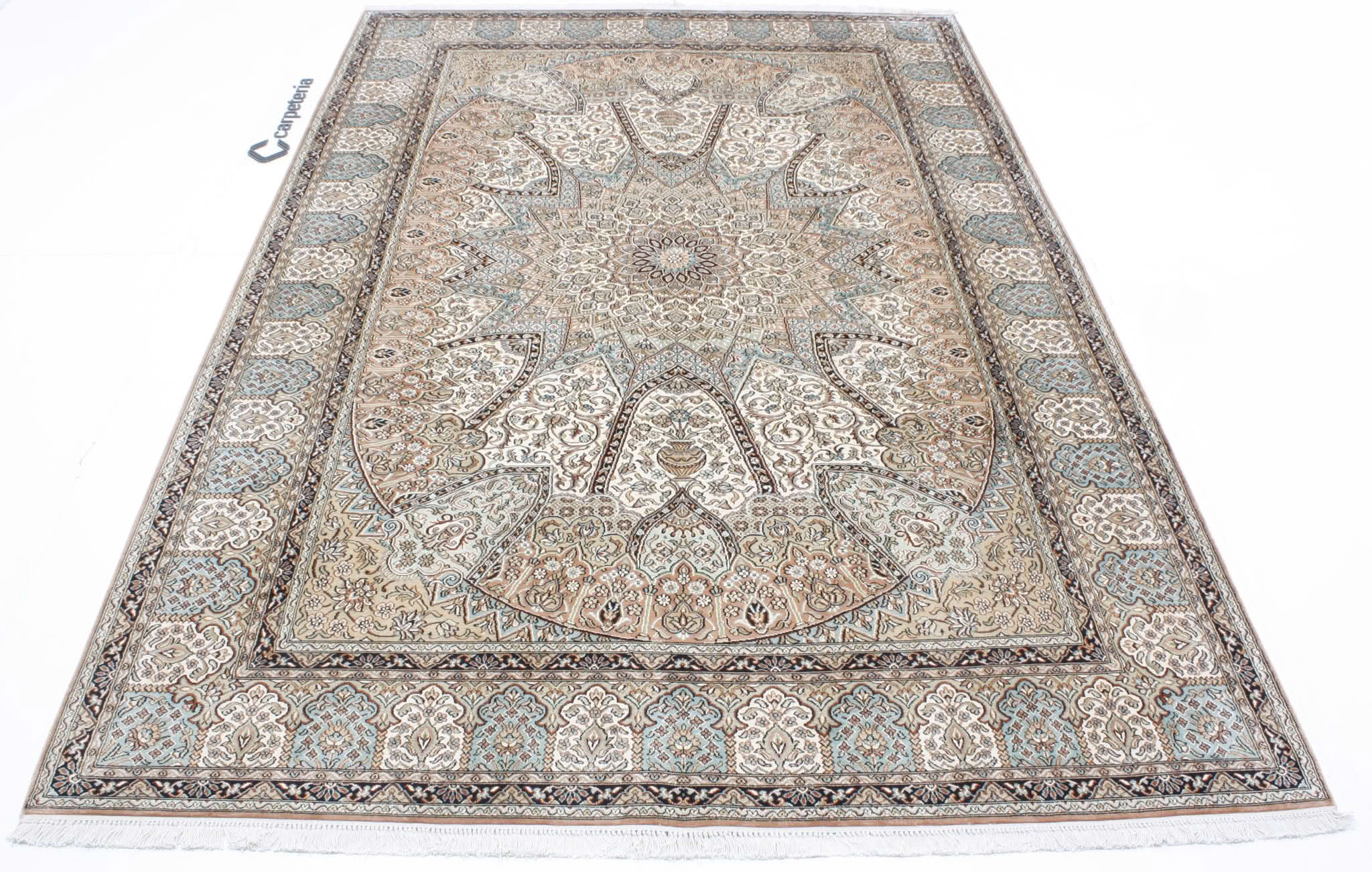 Oriental rug Kašmír hedvábí Exkluziv