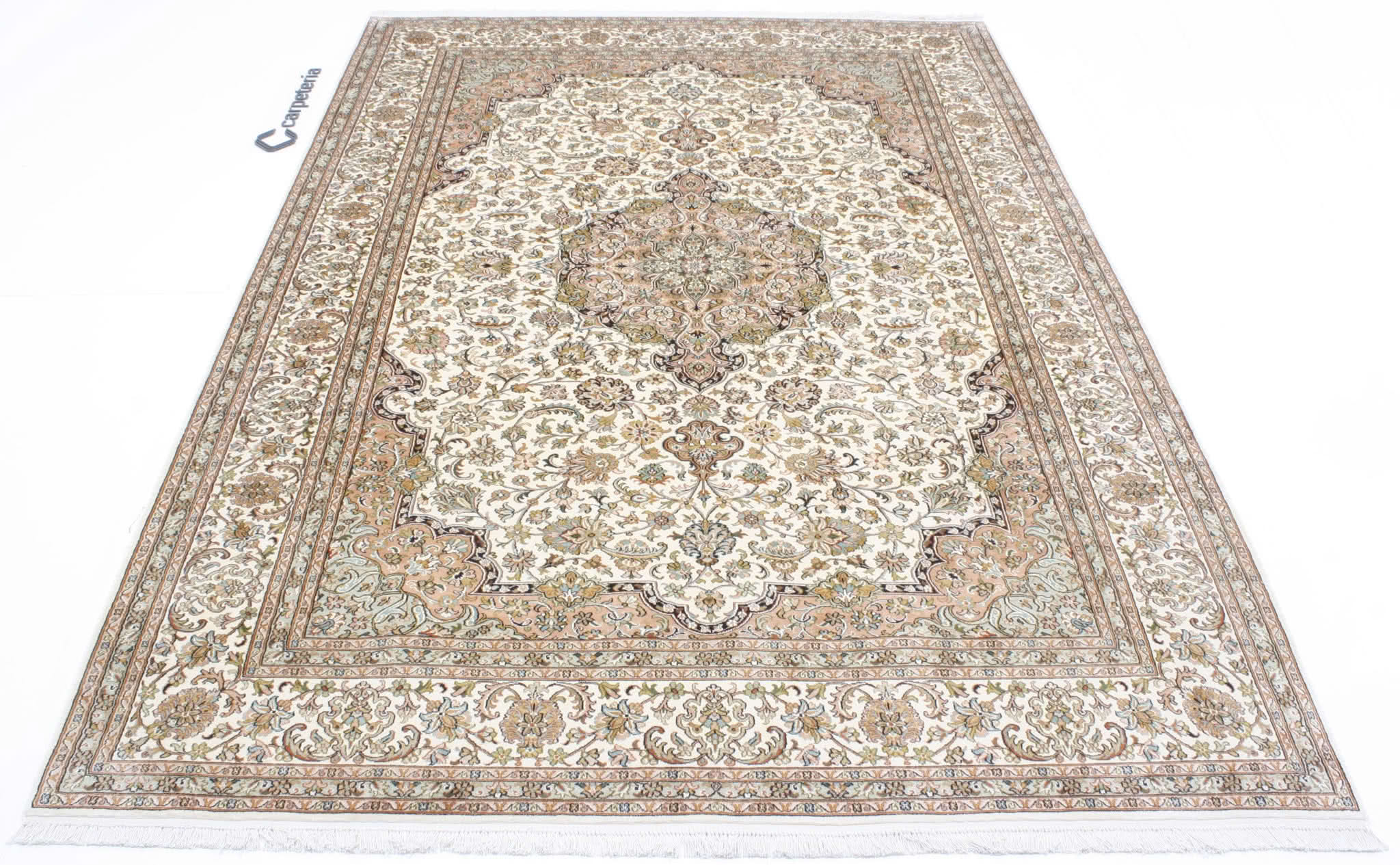 Orientální koberec Kašmír hedvábí Exkluziv