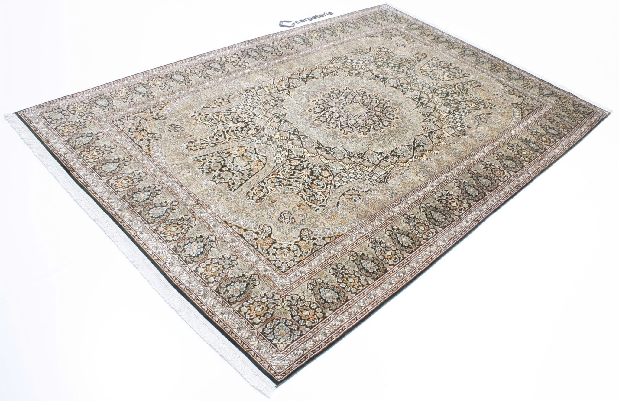Orientální koberec Kašmír hedvábí Exkluziv