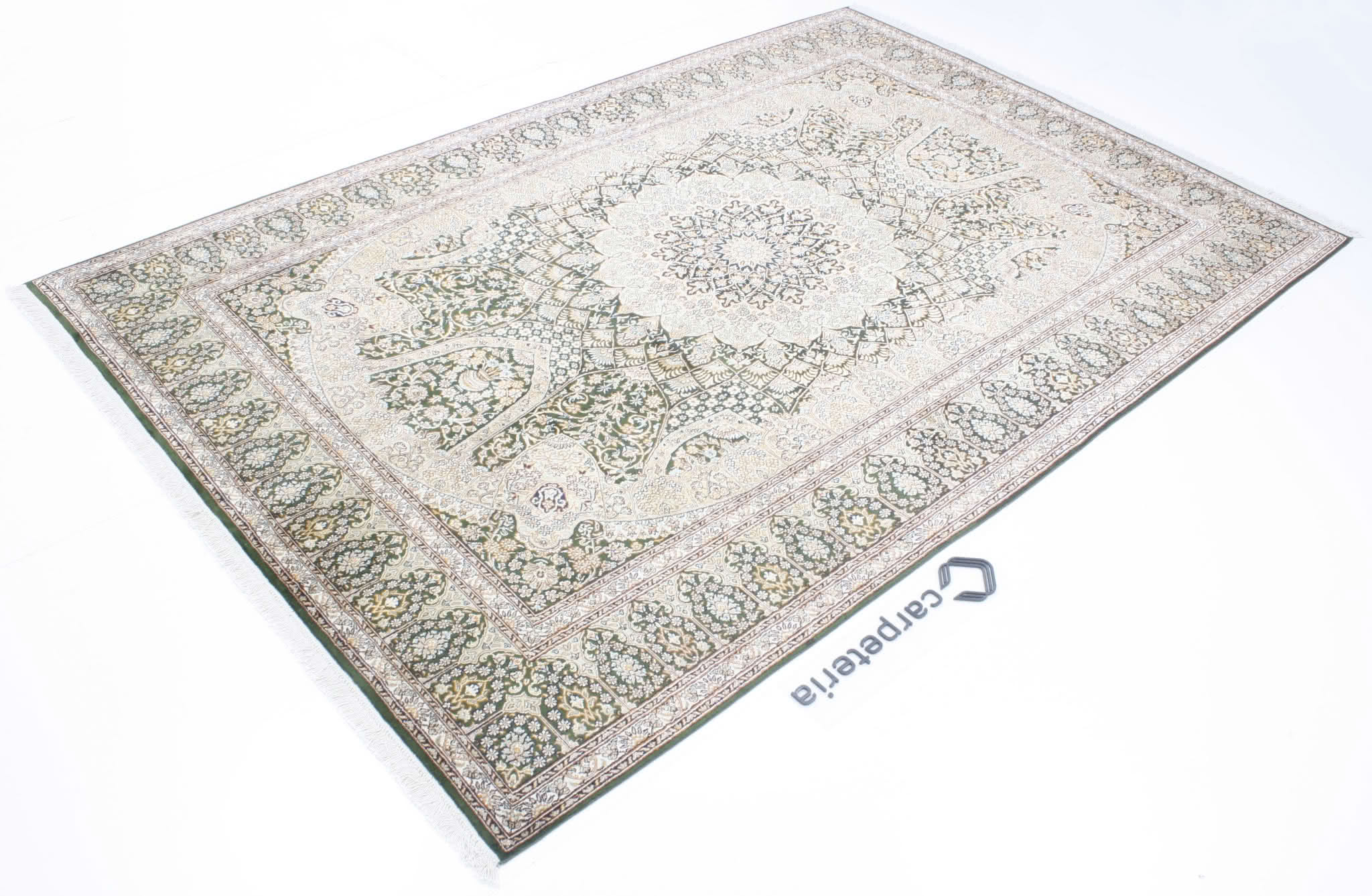 Orientální koberec Kašmír hedvábí Exkluziv
