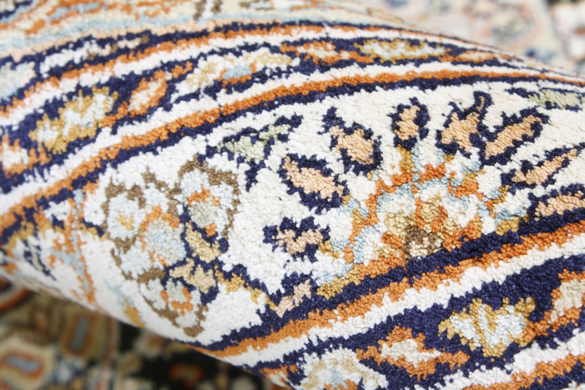 Orientální koberec Kašmír hedvábí Exkluziv