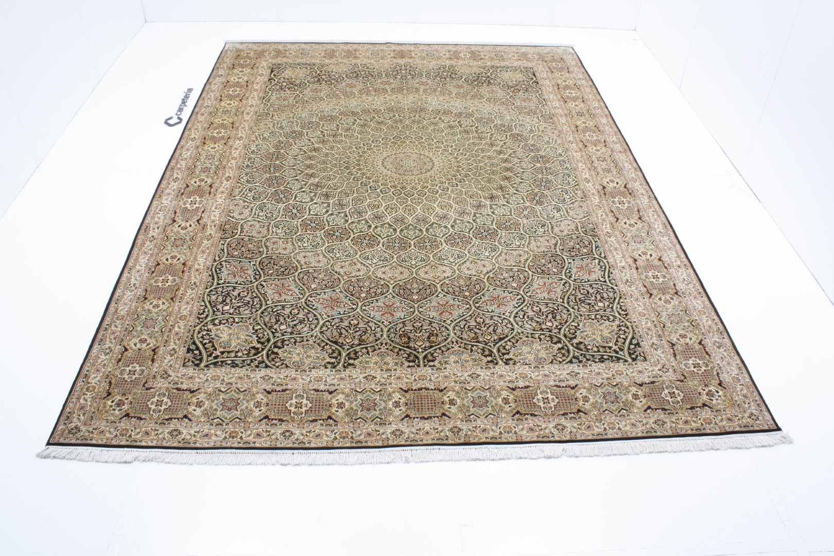 Oriental rug Kašmír hedvábí/hedvábí Royal