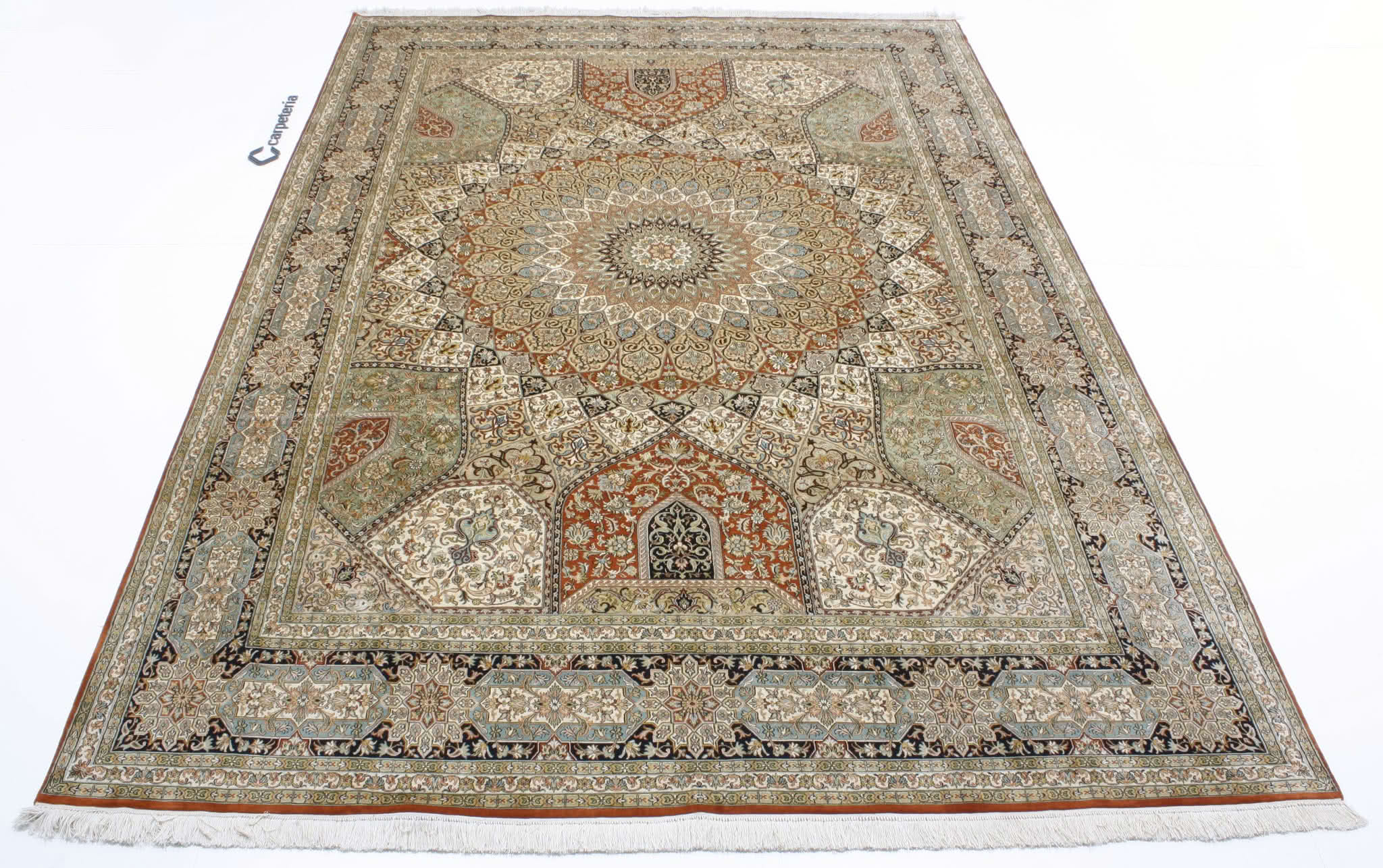 Orientální koberec Kašmír hedvábí/hedvábí Royal