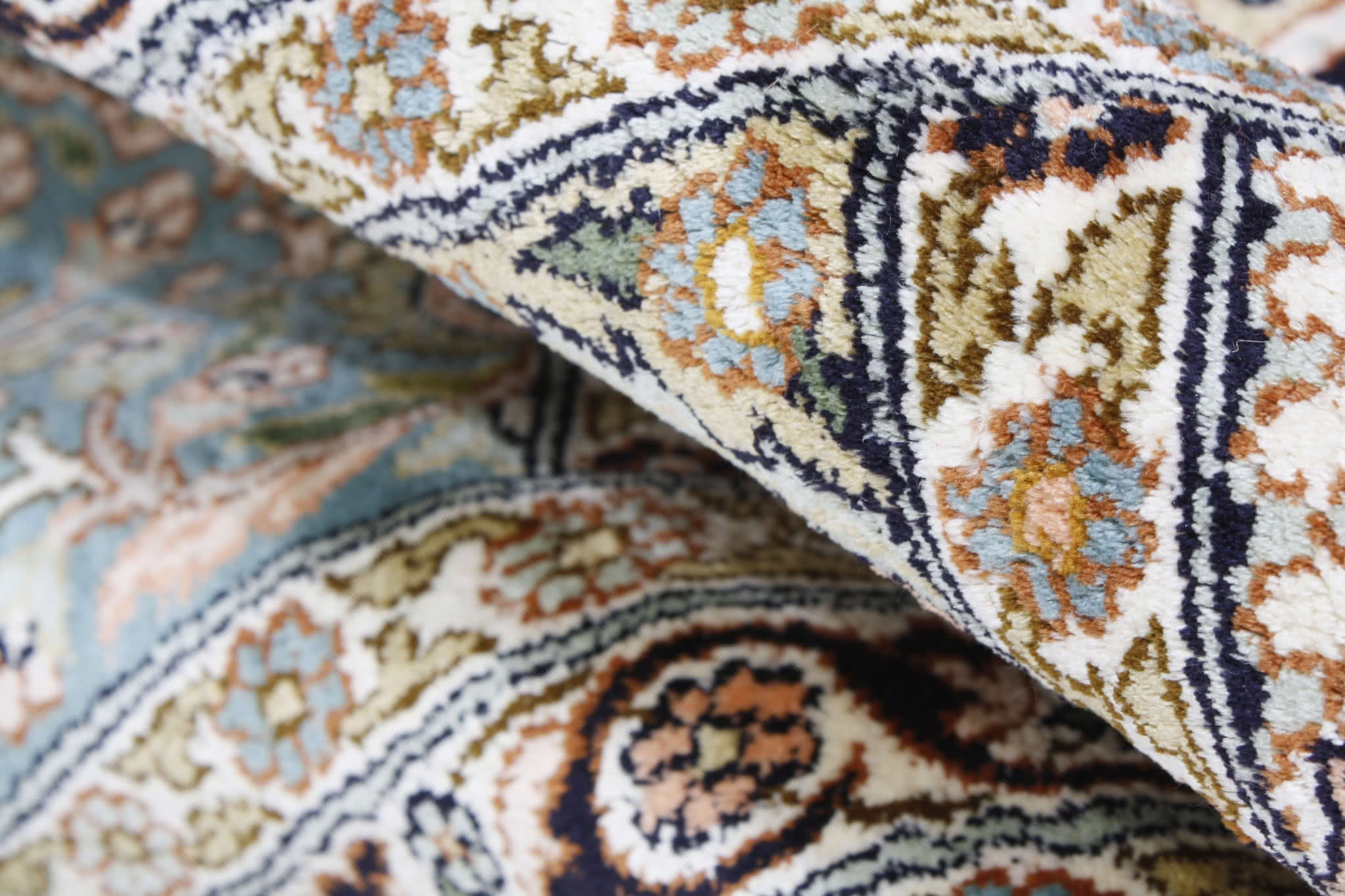 Orientální koberec Kašmír hedvábí Exkluziv