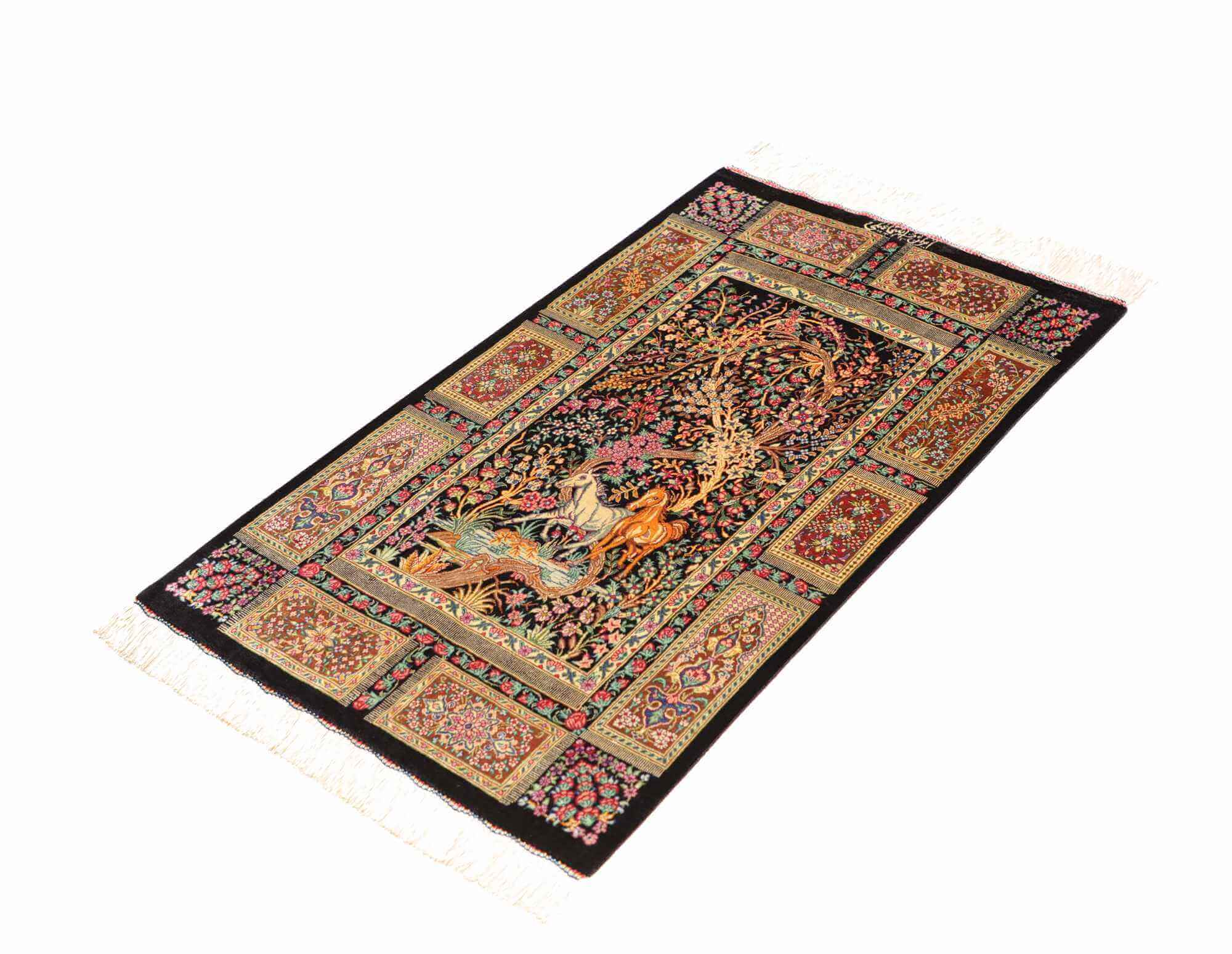 Perský koberec Qom Hedvábí Royal