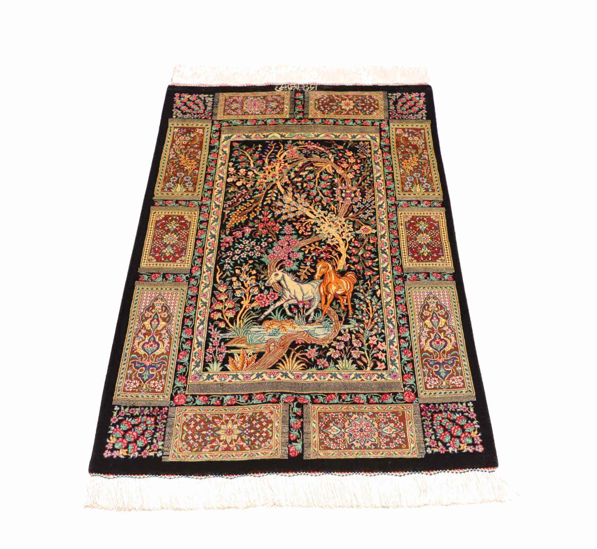 Perský koberec Qom Hedvábí Royal