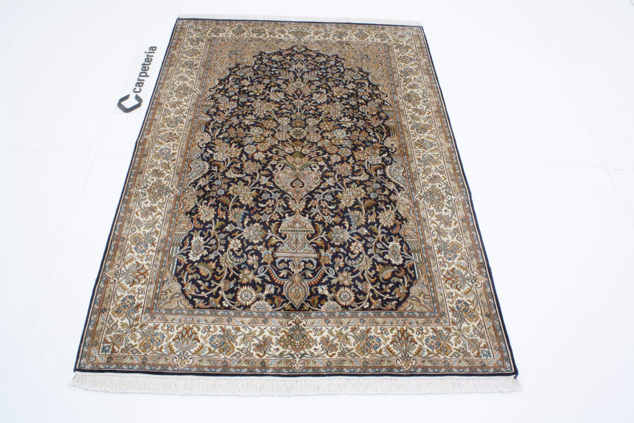 Orientální koberec Kašmír Hedvábí Exkluziv