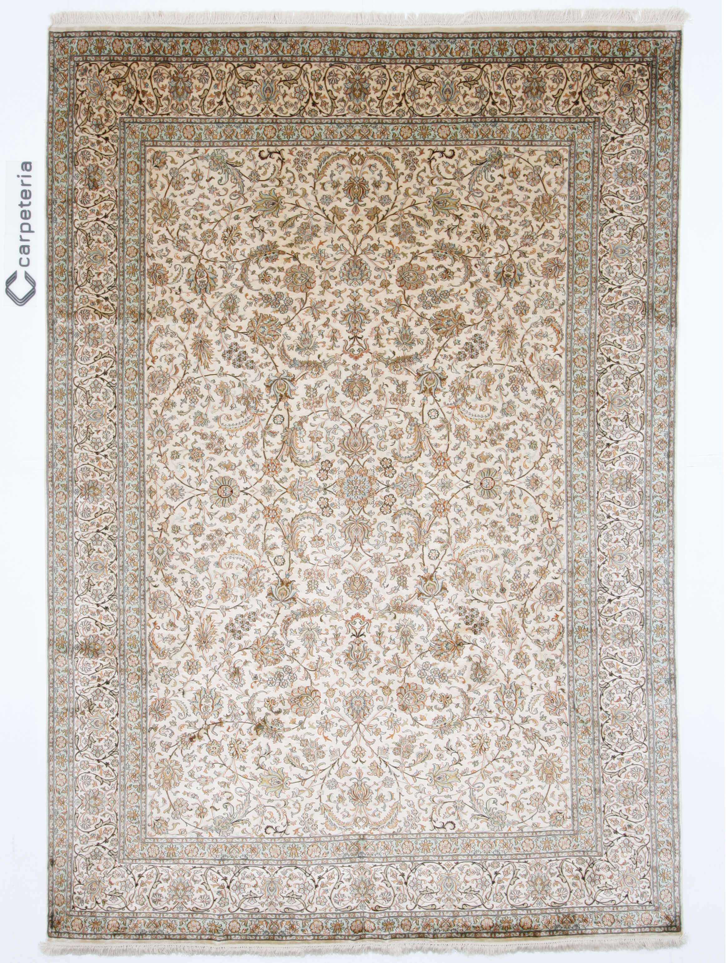 Orientální koberec Kašmír Hedvábí na Hedvábí Royal