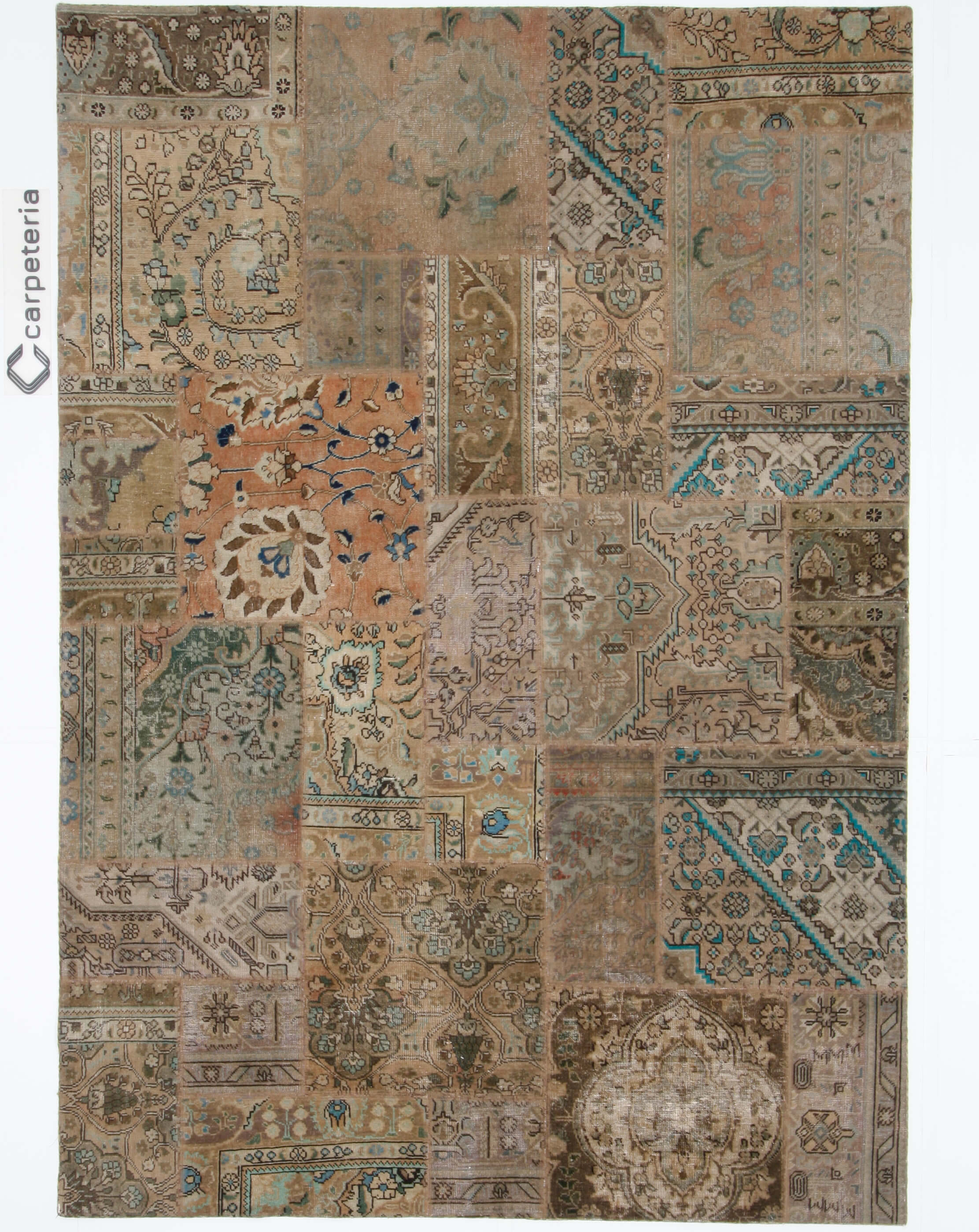 Perský koberec Patchwork Modern