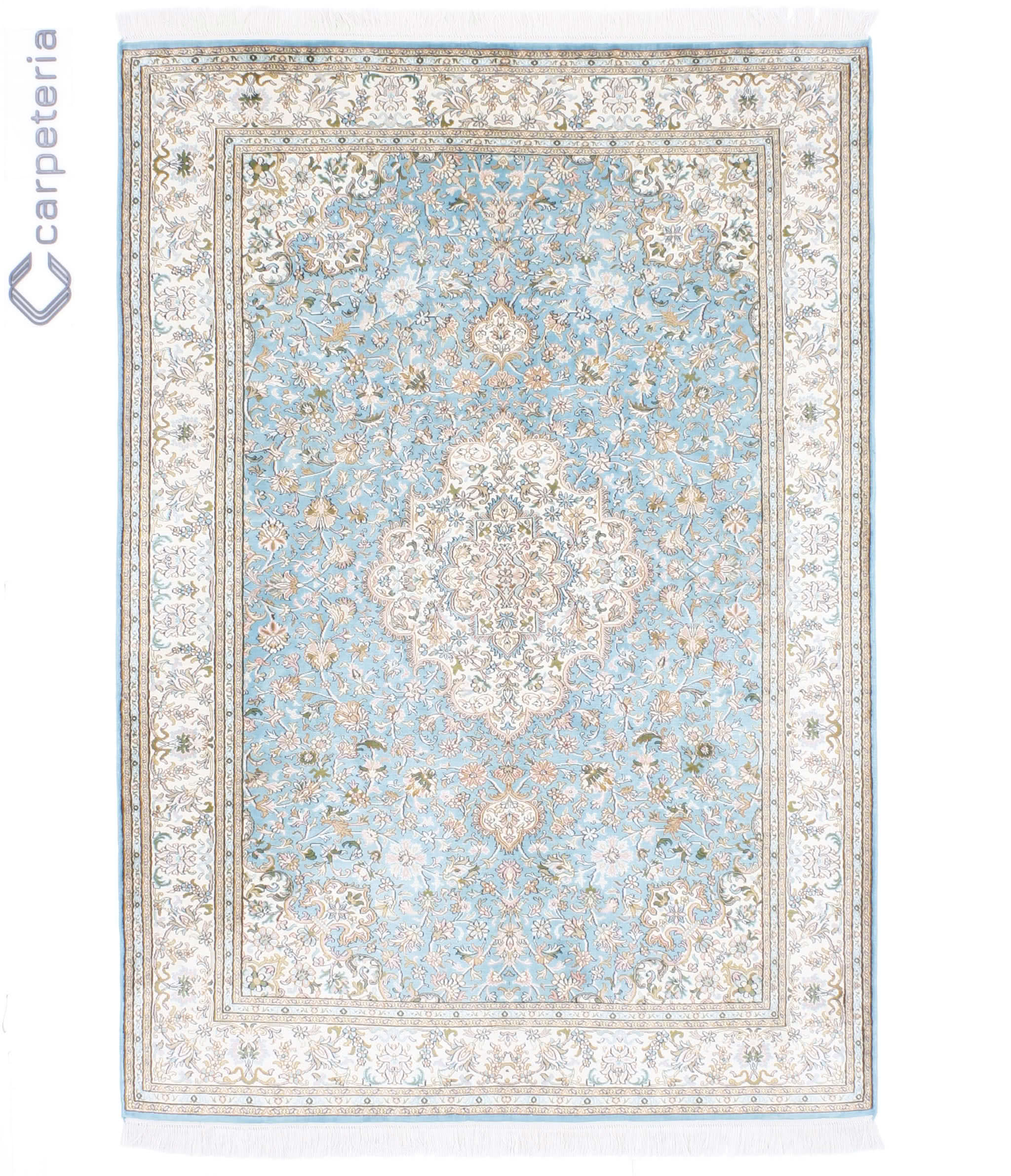 Orientální koberec Kašmír hedvábí/hedvábí Royal