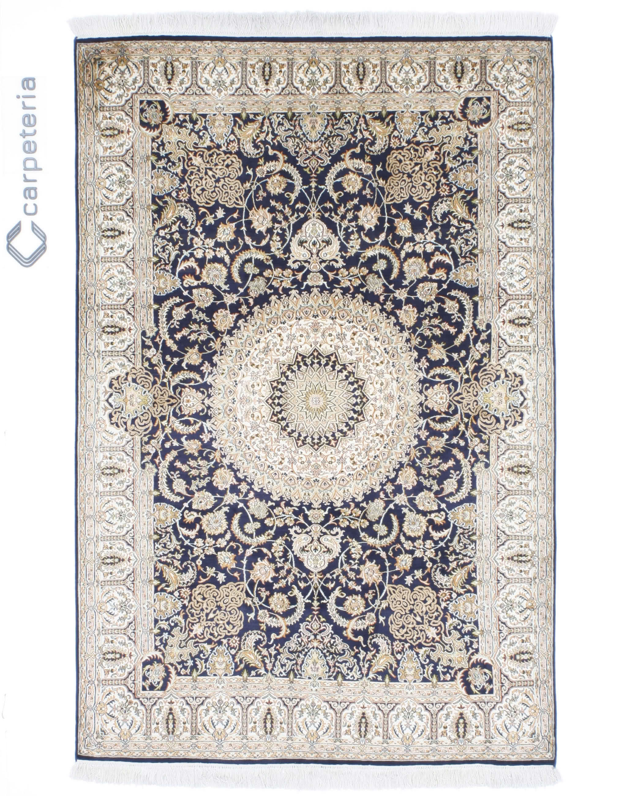 Orientální koberec Kašmír hedvábí/hedvábí Royal