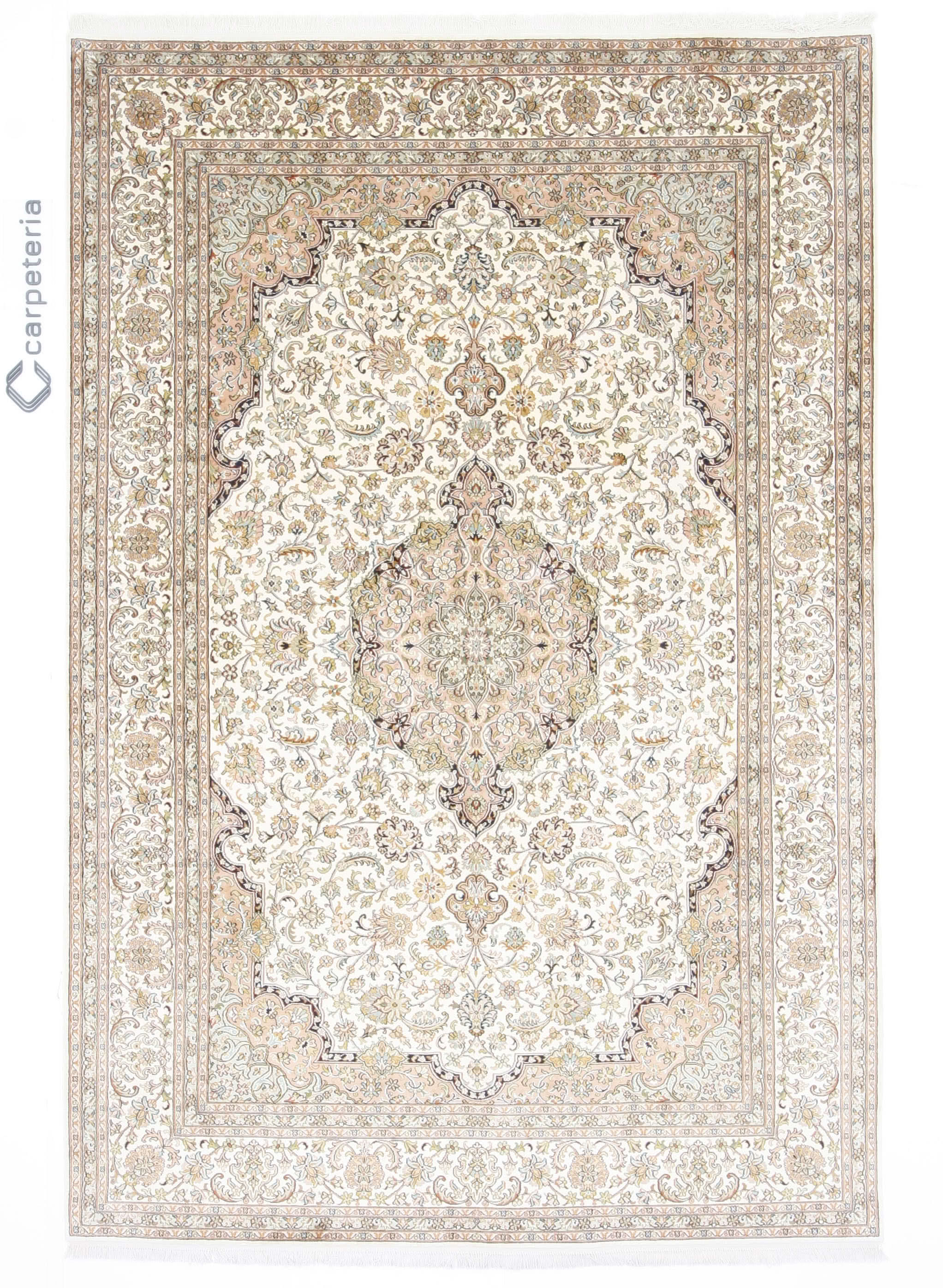 Orientální koberec Kašmír hedvábí Exkluziv