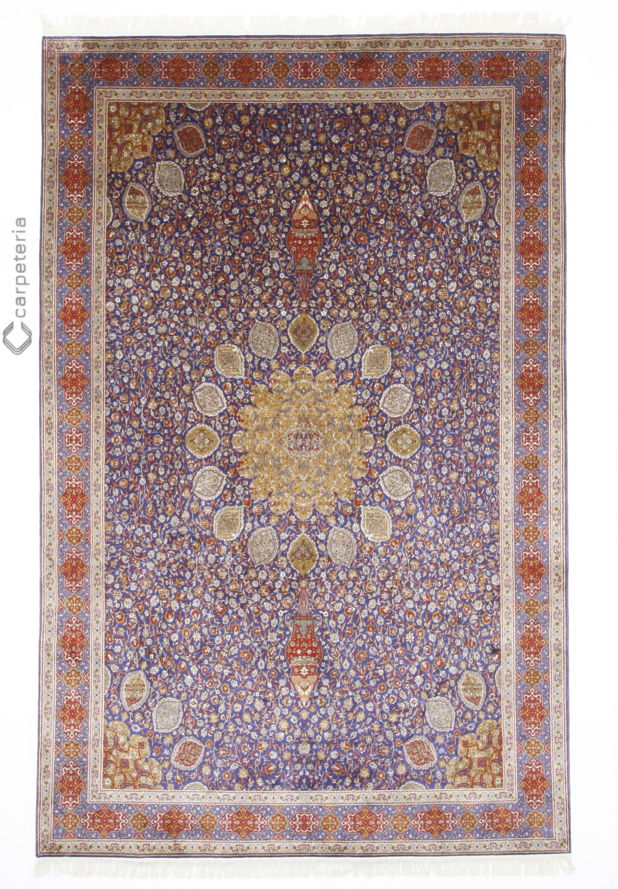 Orientální koberec Kašmír hedvábí/hedvábí Royal