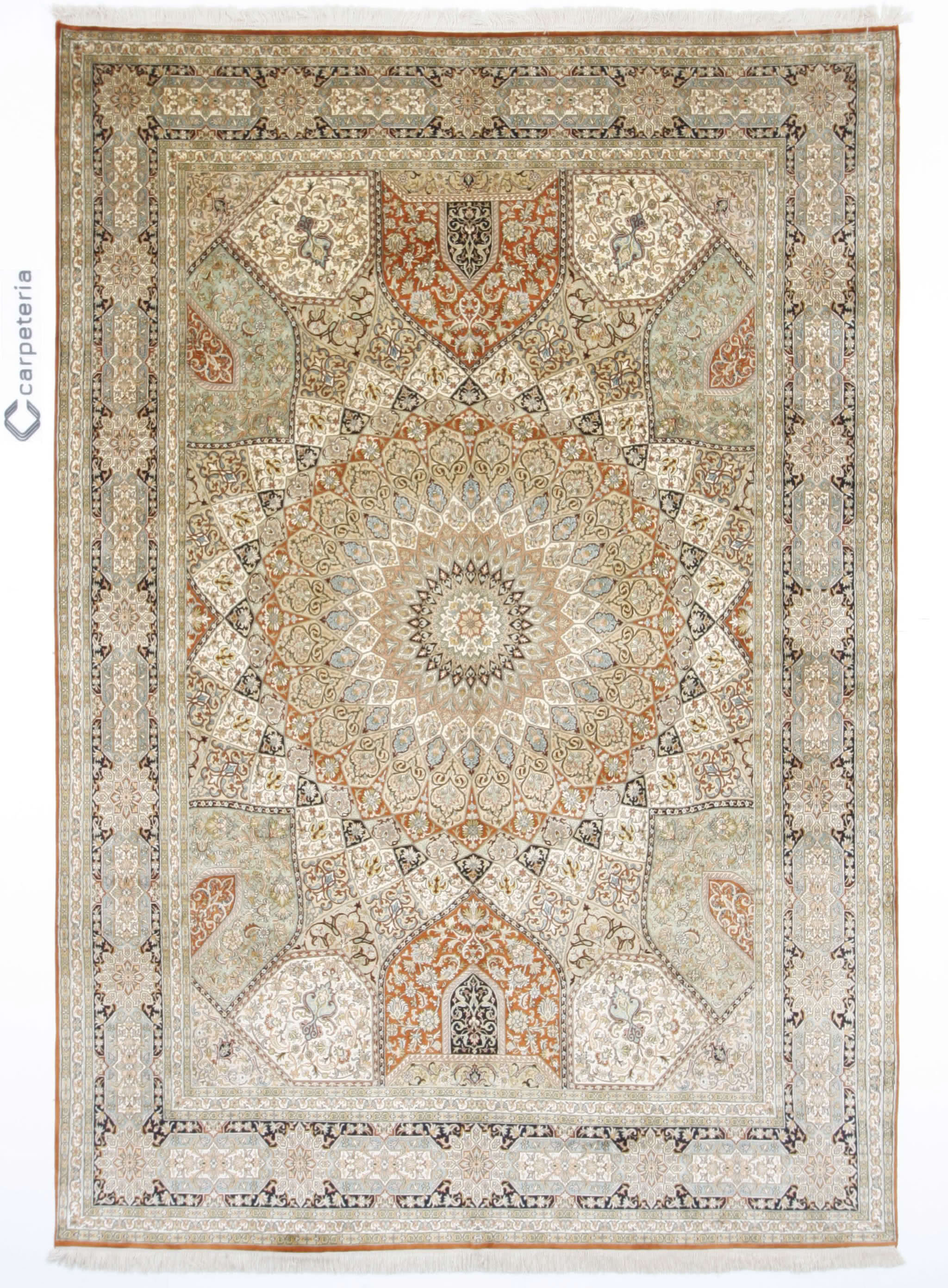 Orientální koberec Kašmír hedvábí/hedvábí Royal