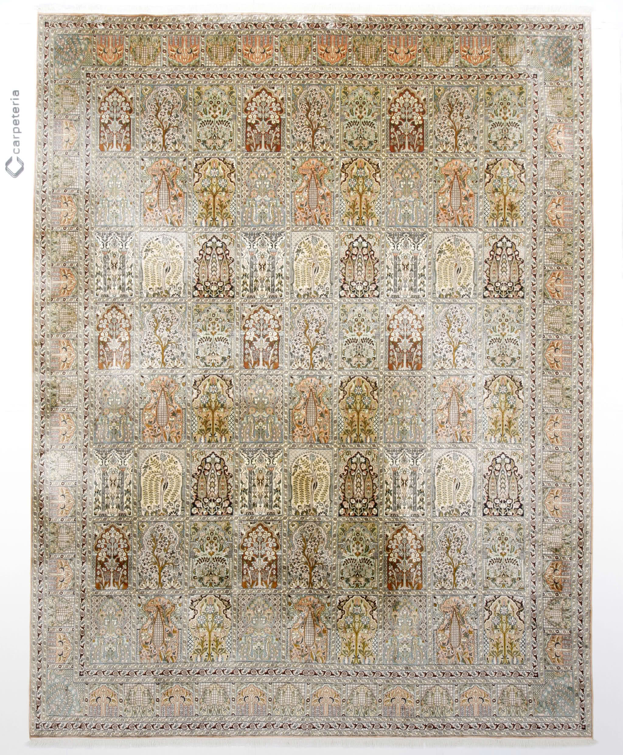 Orientální koberec Kašmír hedvábí Exkluziv