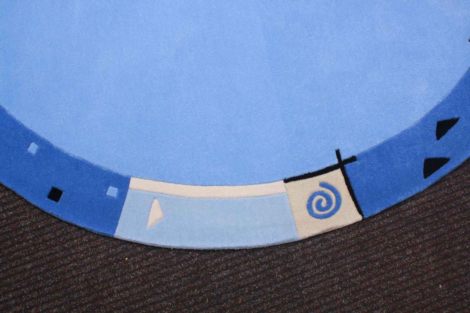 Modern rug Glacier