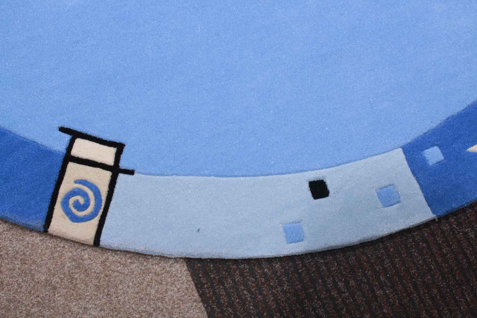 Modern rug Glacier