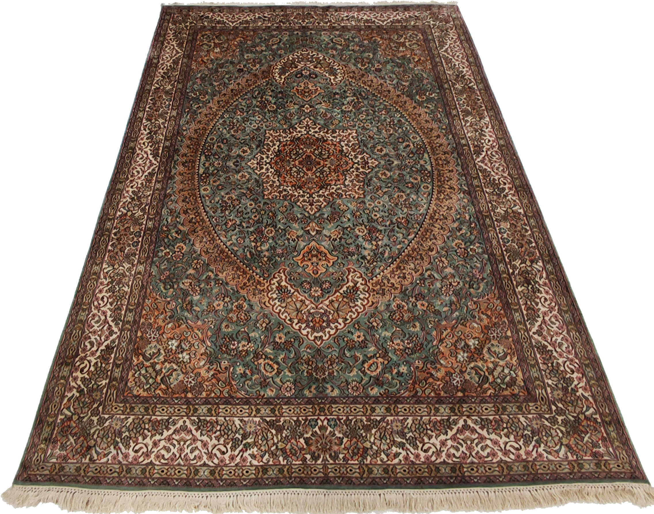 Oriental rug Kashmir silk Royal
