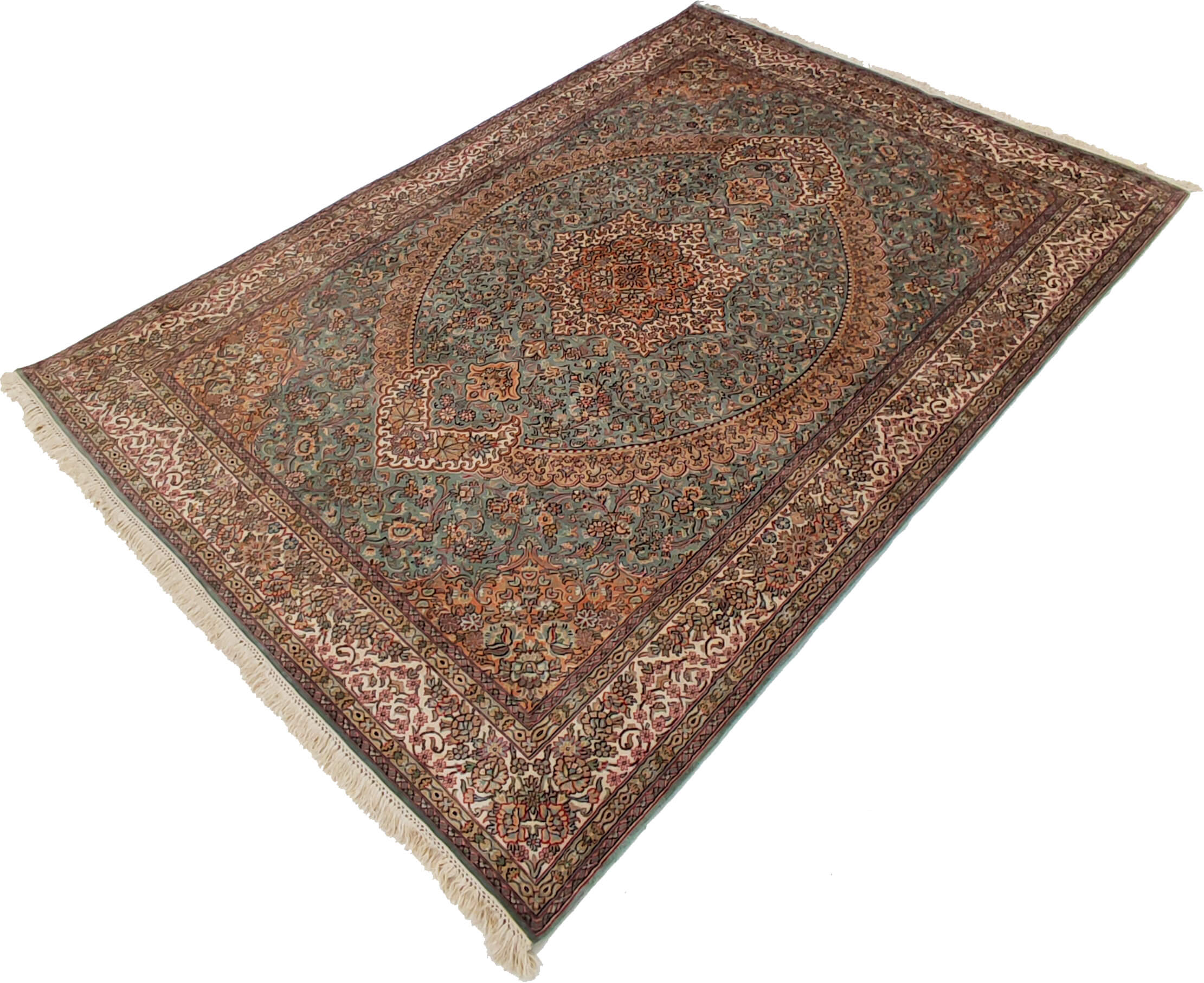 Oriental rug Kashmir silk Royal