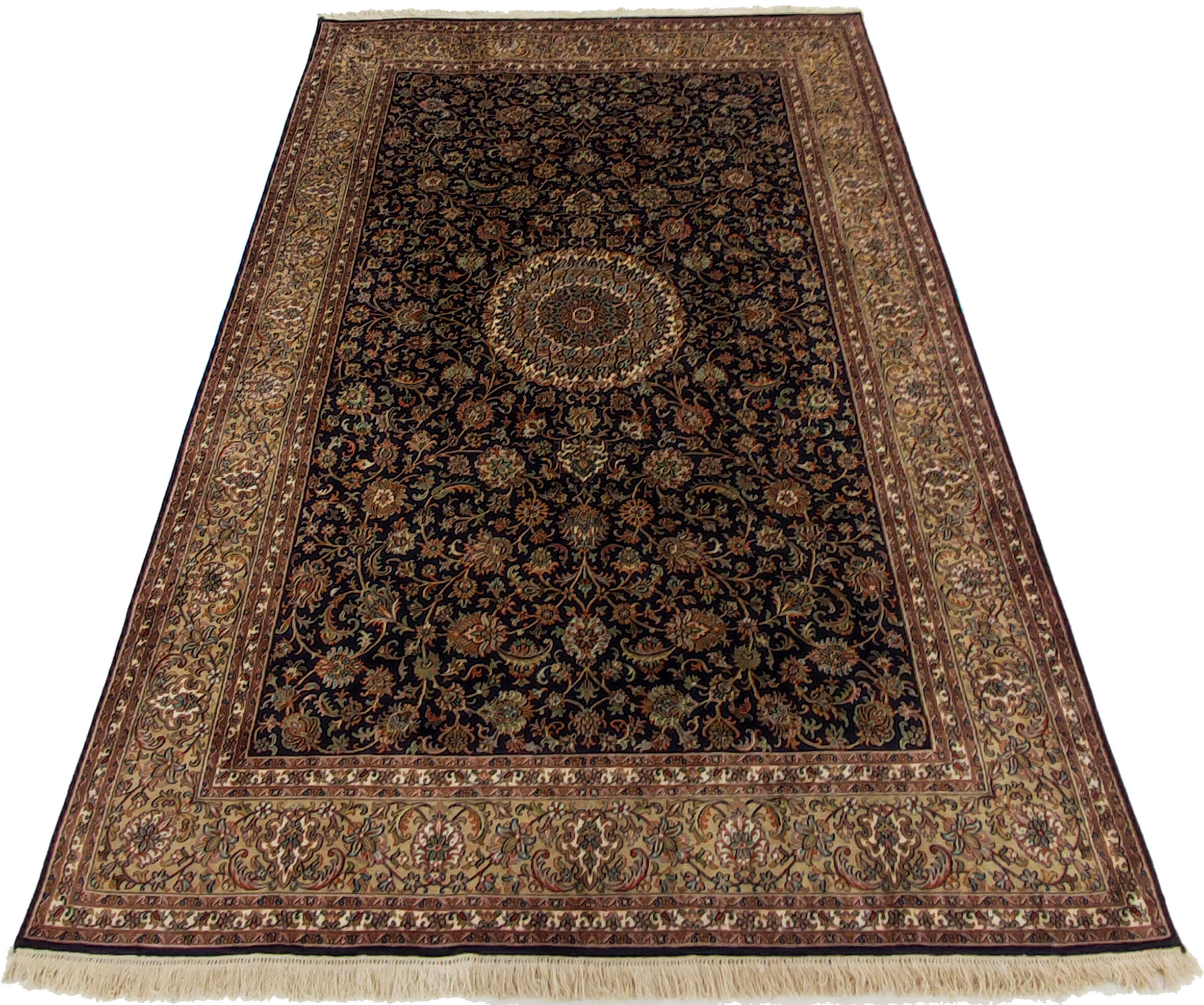 Oriental rug Kashmir silk Royal