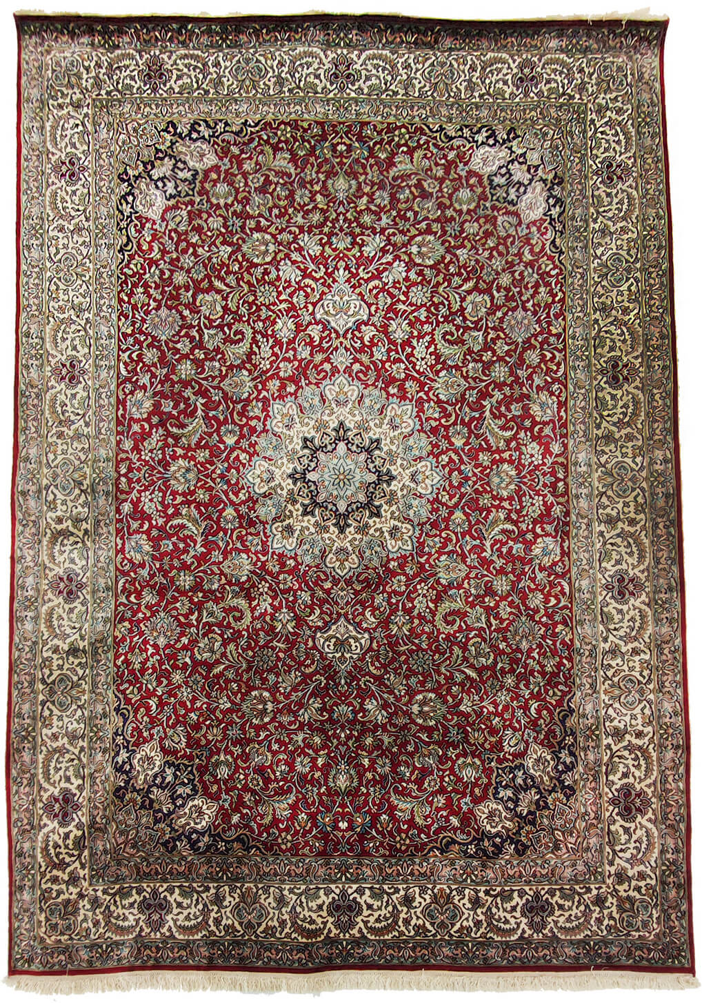 Oriental rug Kashmir silk Royal