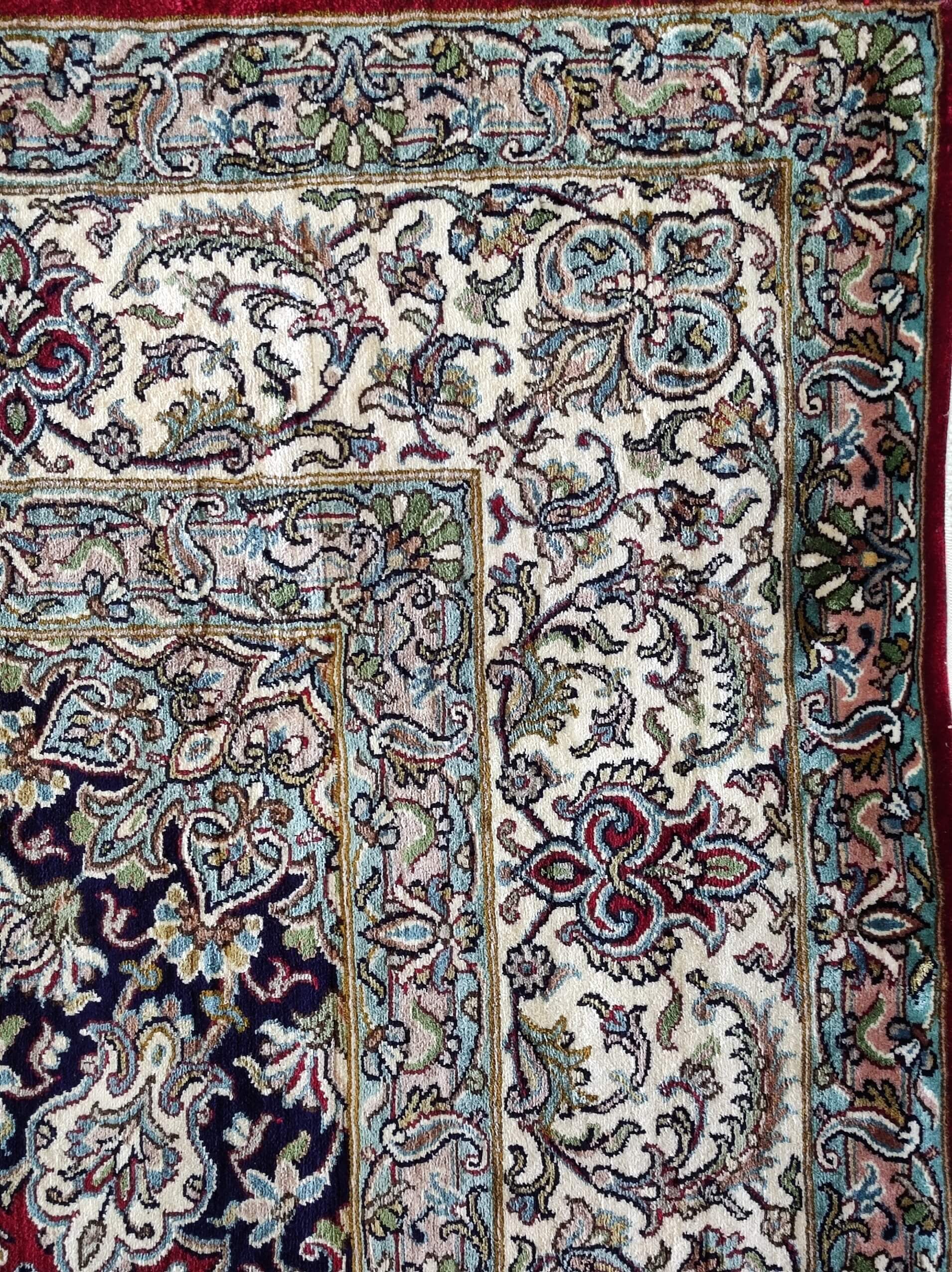 Oriental rug Kashmir silk Royal