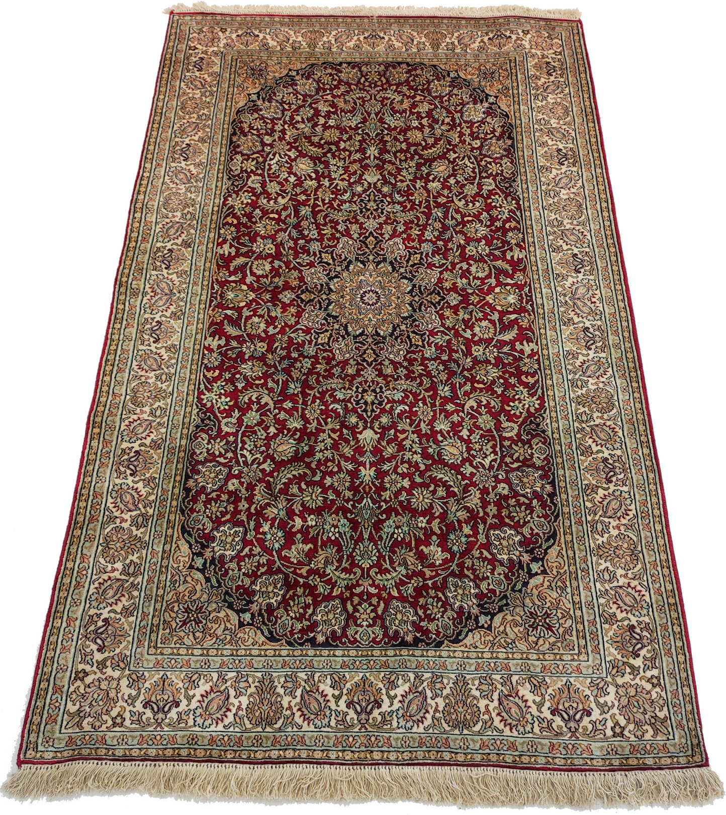 Oriental rug Kashmir silk Royal