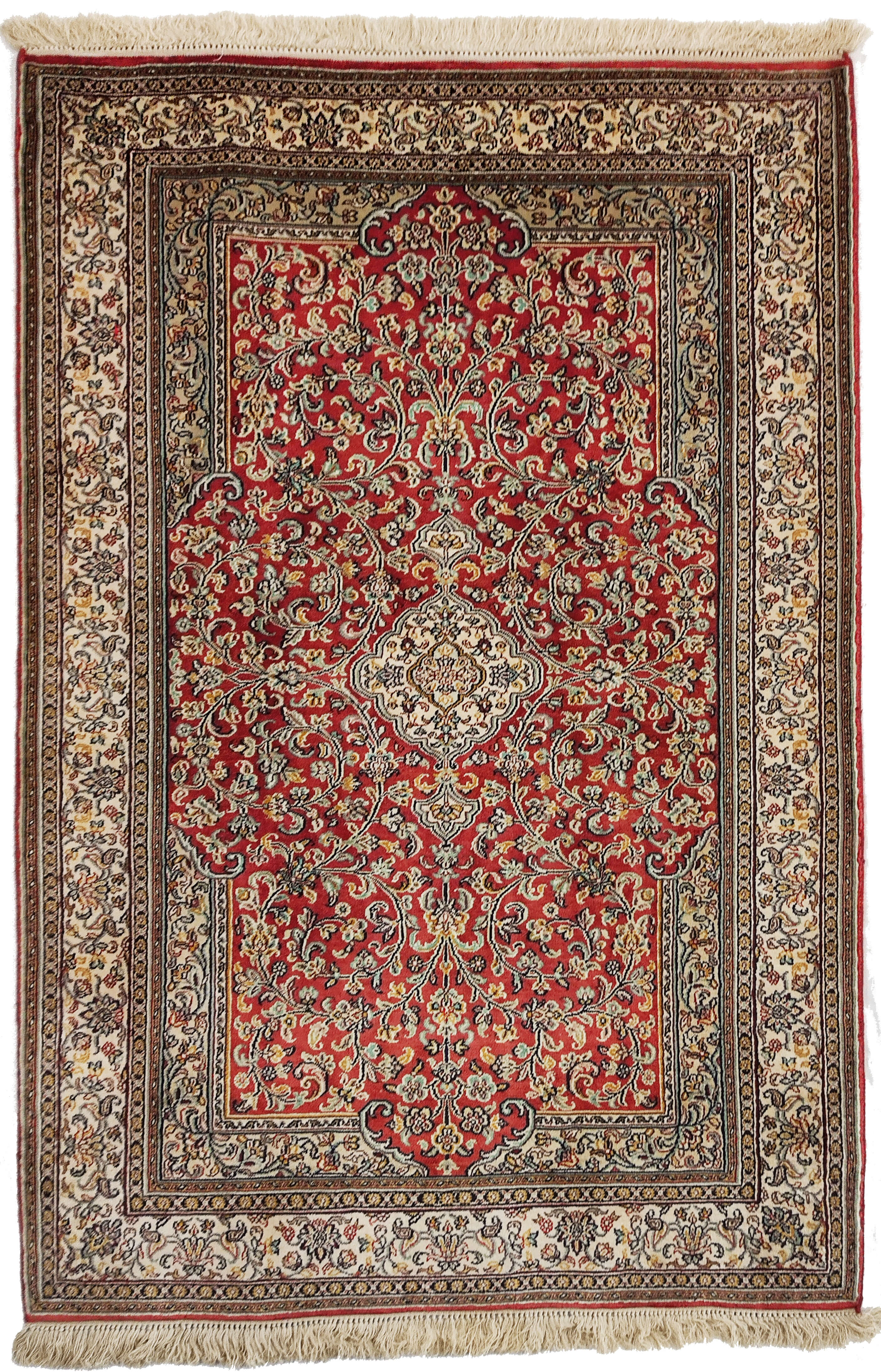 Oriental rug Kashmir silk Royal