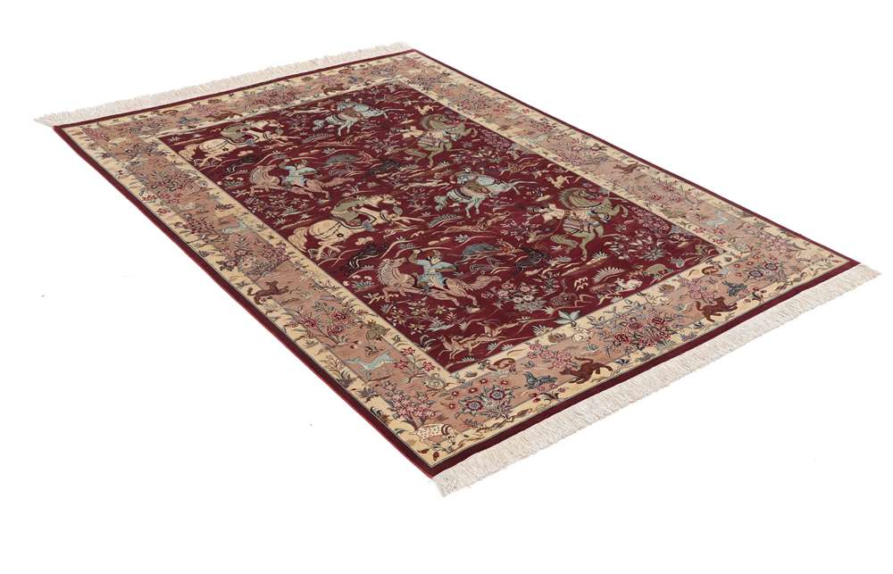 Persian rug Qom
