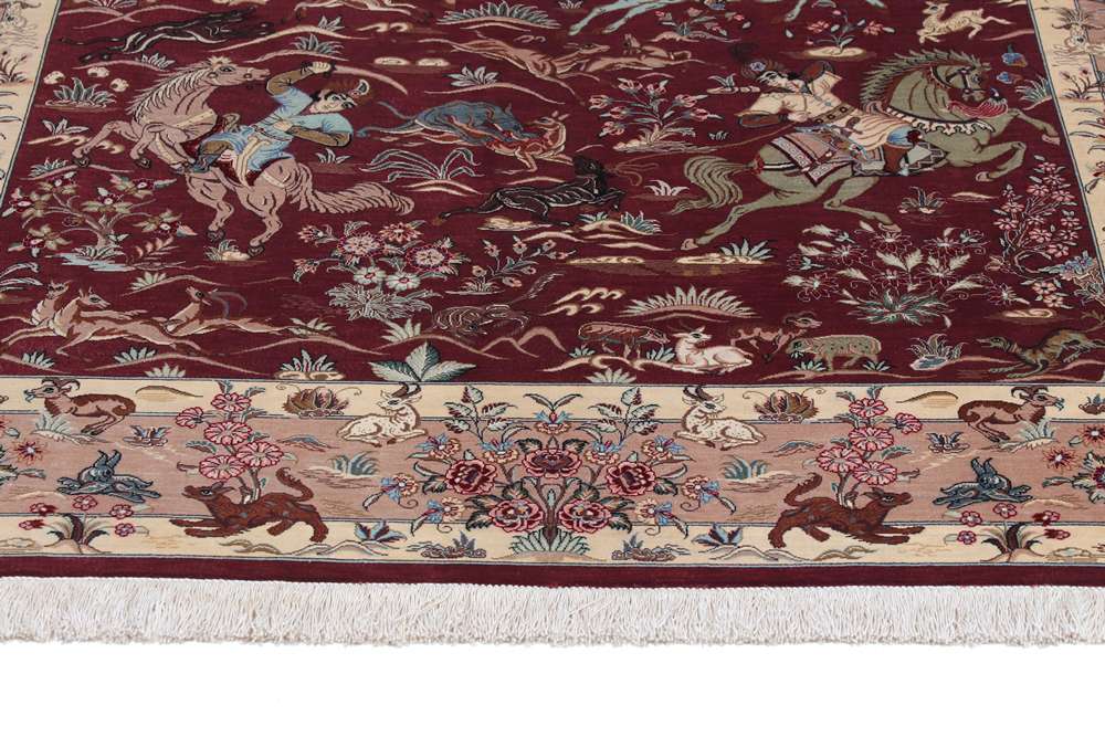 Persian rug Qom