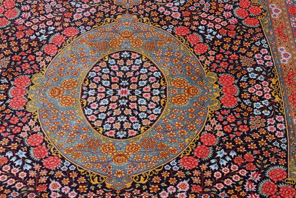 Persian rug Qom