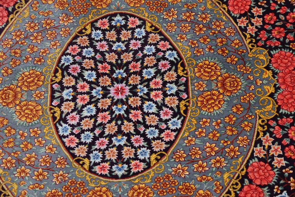 Persian rug Qom