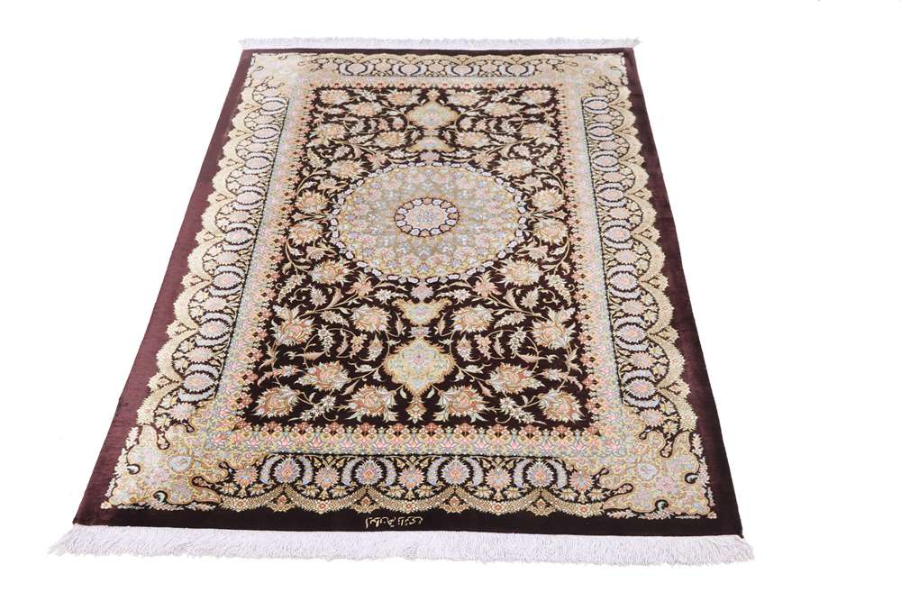 Persian rug Qom
