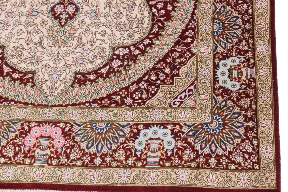 Persian rug Qom