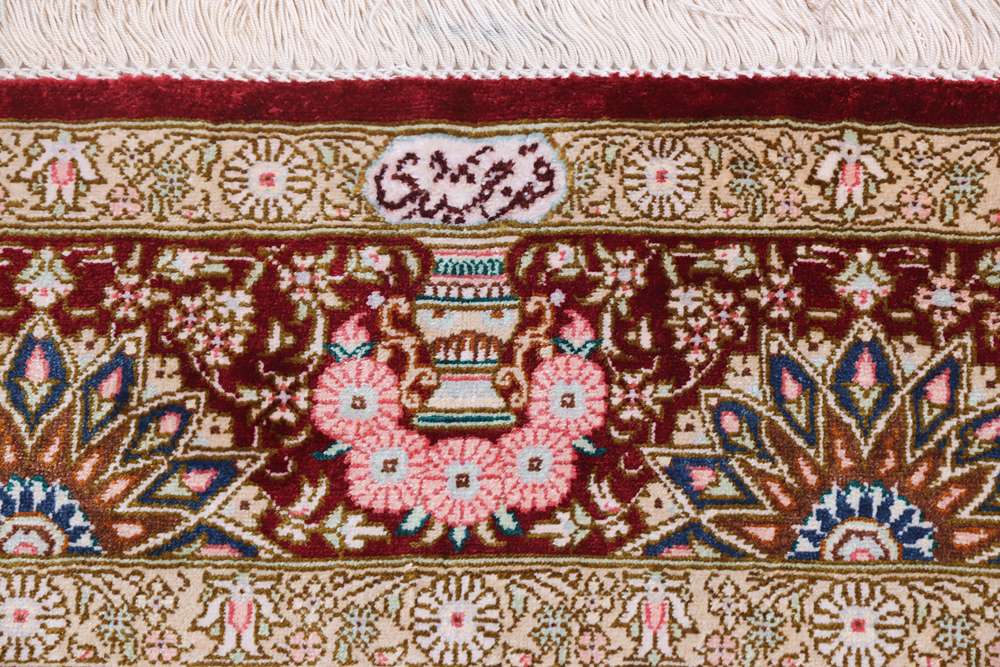 Persian rug Qom