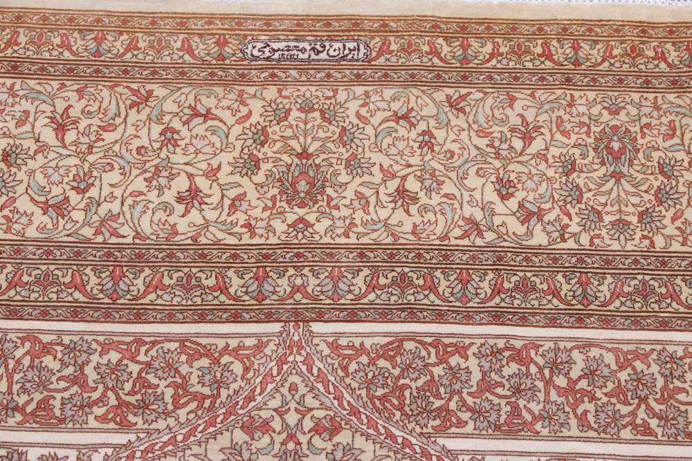 Persian rug Qom