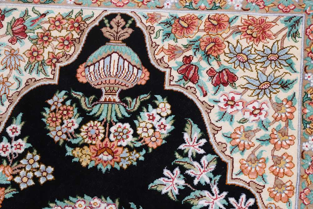 Persian rug Qom